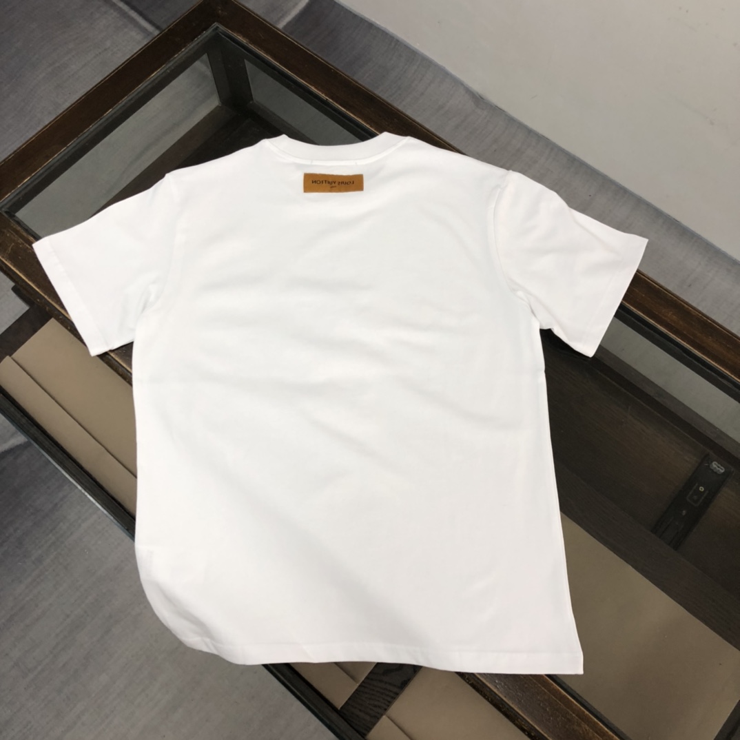 【LOUIS VUITTON】ルイヴィトン 半袖Tシャツ 男女兼用、ご好評に付き再入荷！