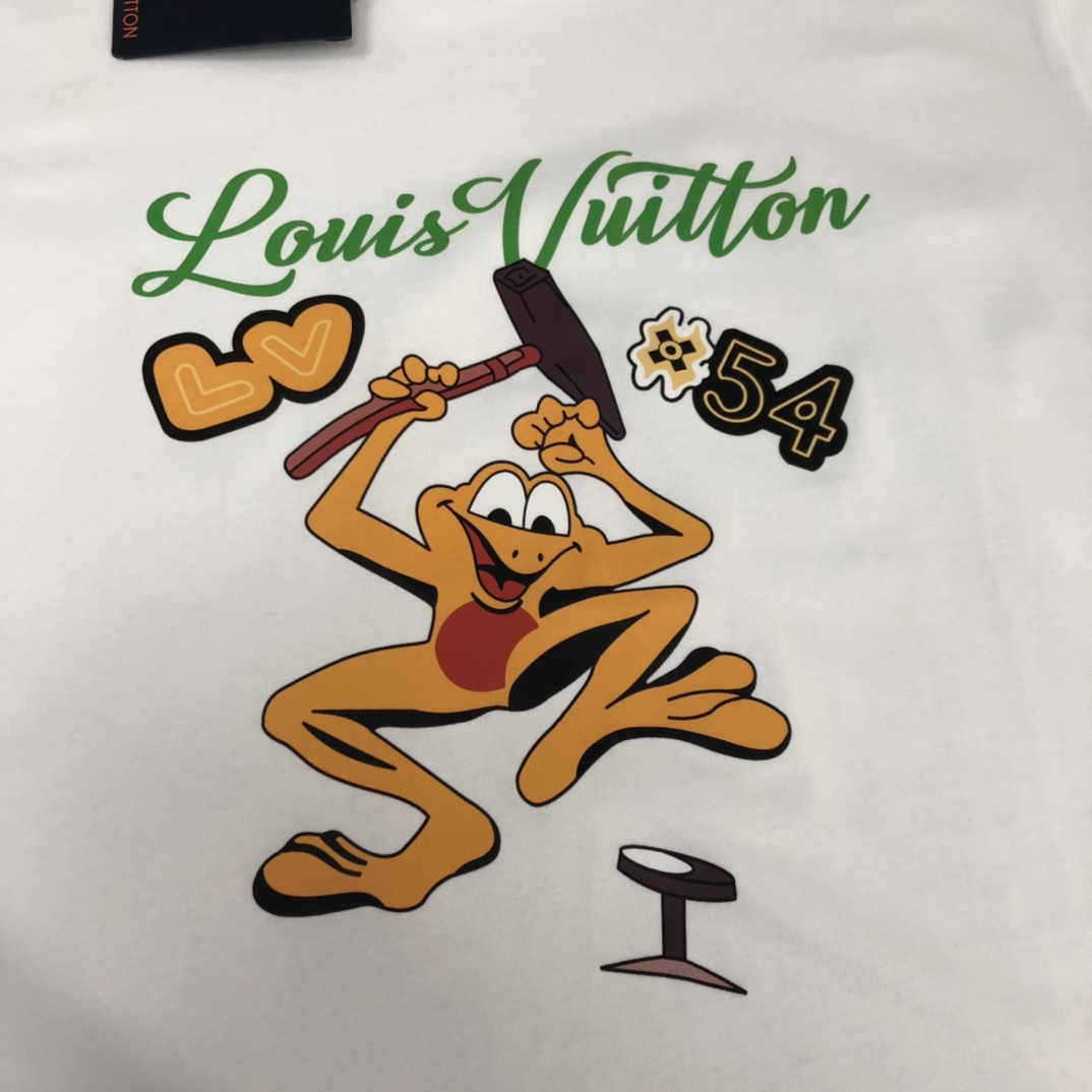 【LOUIS VUITTON】ルイヴィトン 半袖Tシャツ 男女兼用、ご好評に付き再入荷！
