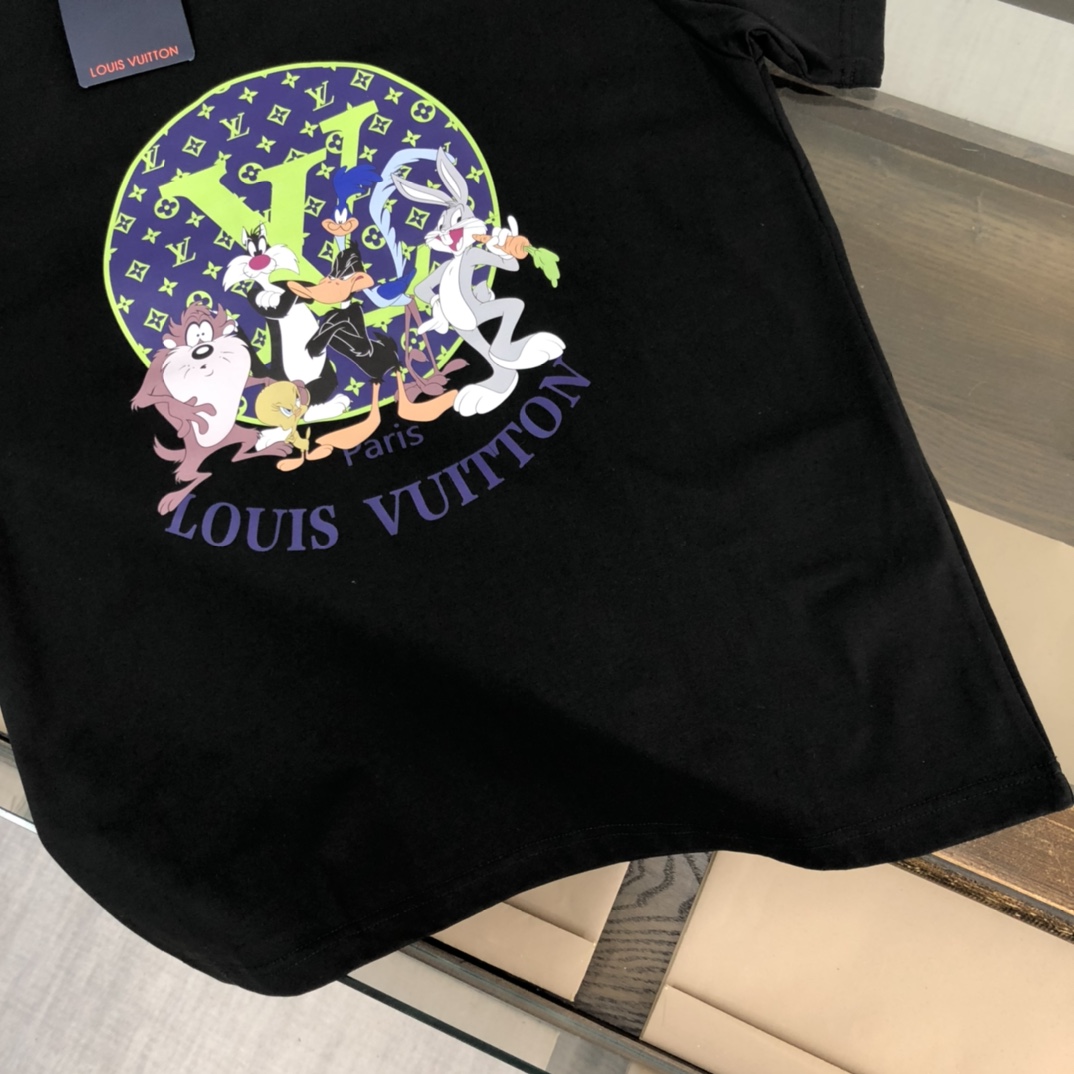【LOUIS VUITTON】ルイヴィトン 半袖Tシャツ 男女兼用、ご好評に付き再入荷！