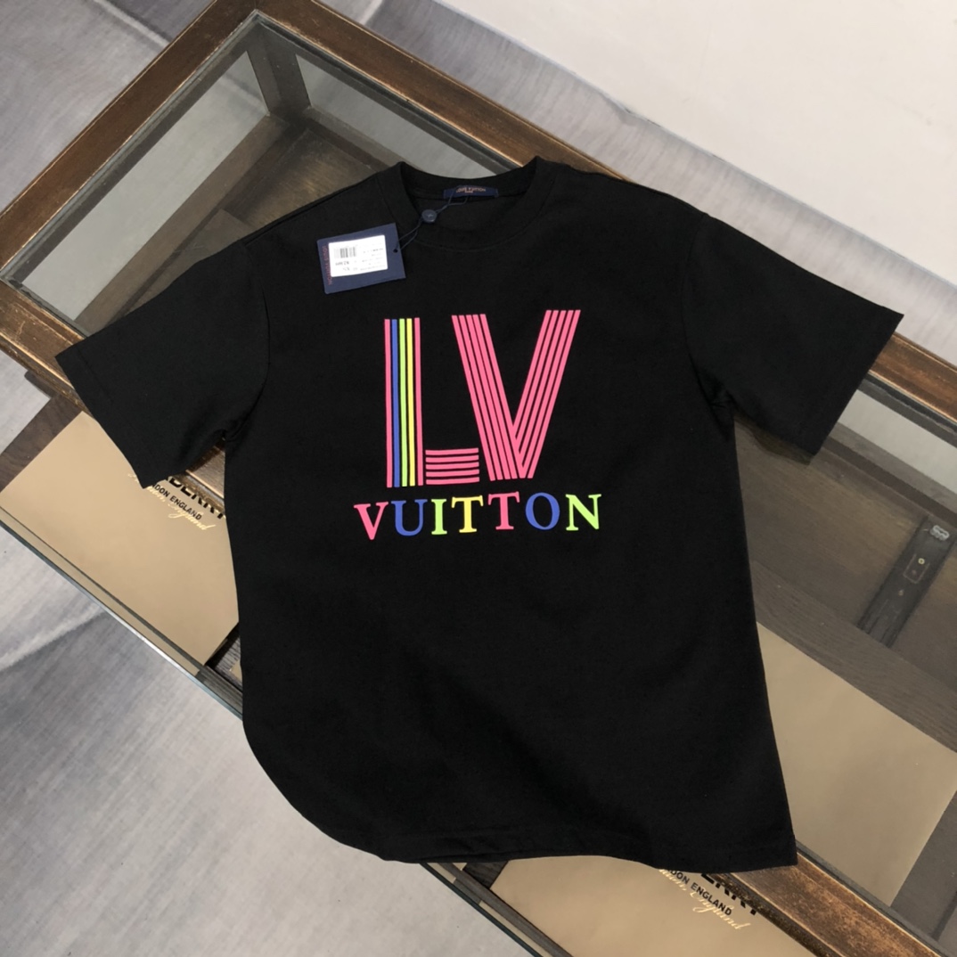 【LOUIS VUITTON】ルイヴィトン 半袖Tシャツ 男女兼用、ご好評に付き再入荷！