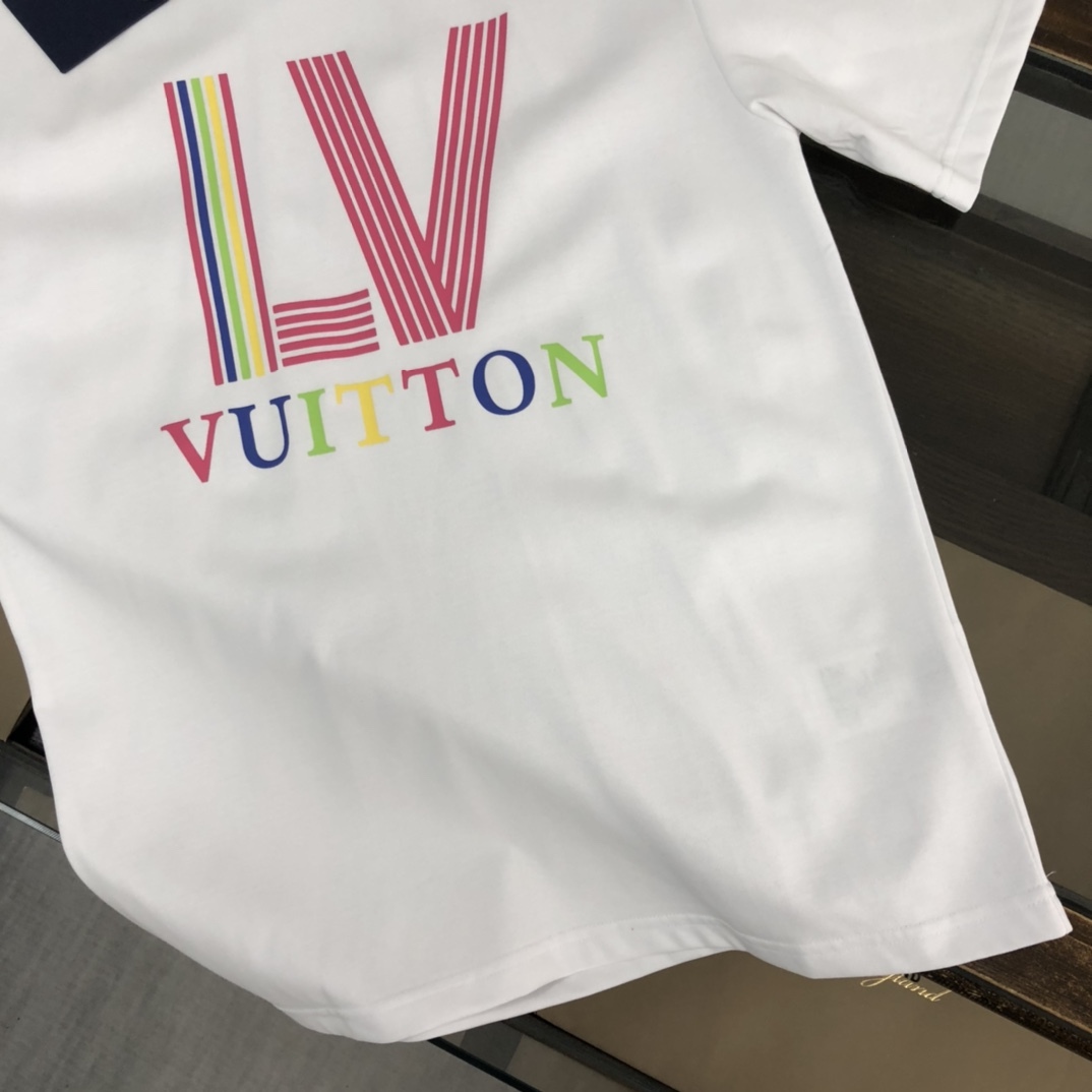 【LOUIS VUITTON】ルイヴィトン 半袖Tシャツ 男女兼用、ご好評に付き再入荷！