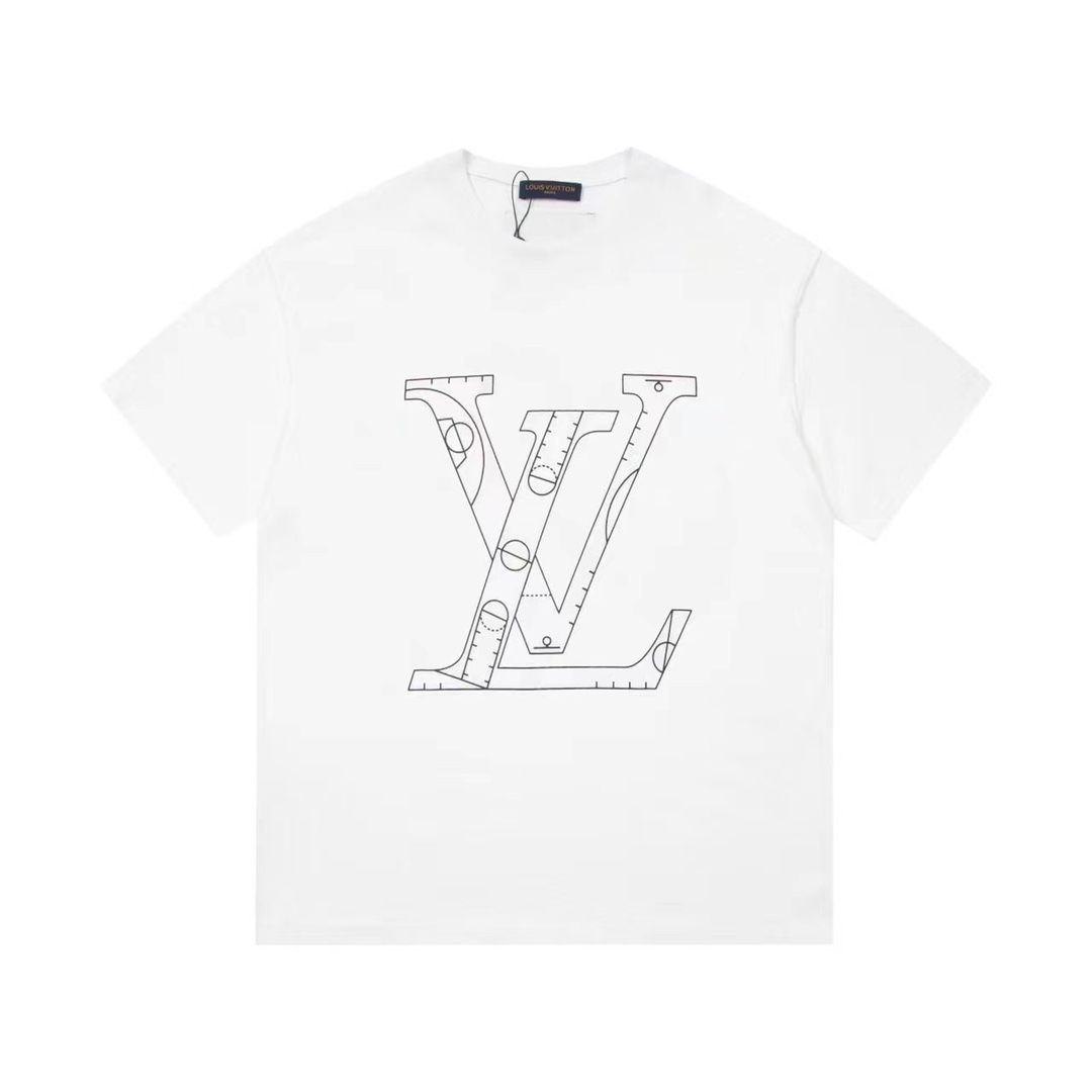 【LOUIS VUITTON】ルイヴィトン 半袖Tシャツ 男女兼用、ご好評に付き再入荷！