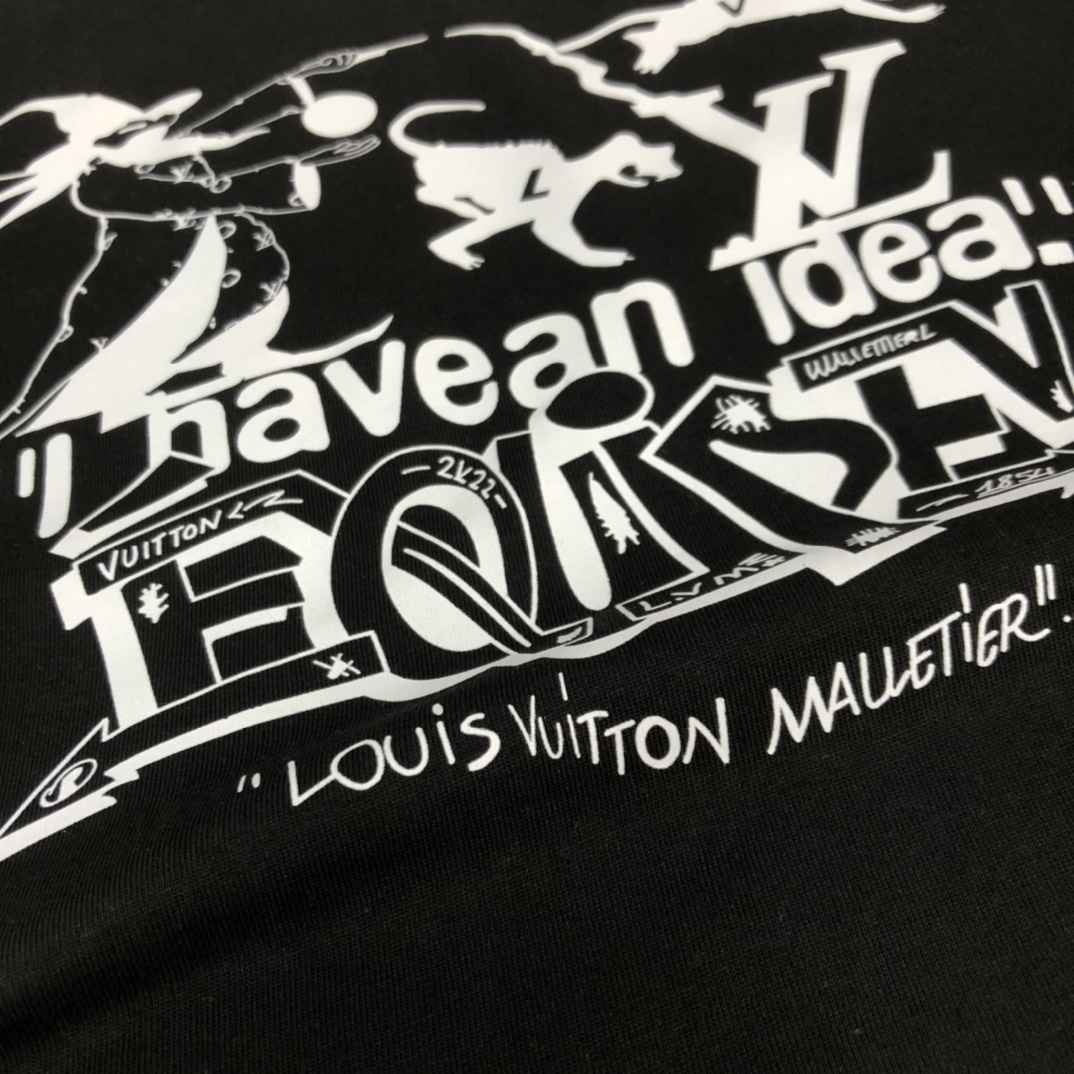 【LOUIS VUITTON】ルイヴィトン 半袖Tシャツ 男女兼用、ご好評に付き再入荷！
