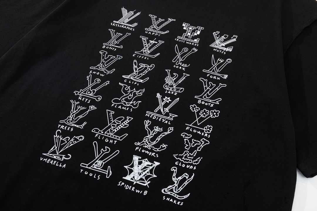 【LOUIS VUITTON】ルイヴィトン 半袖Tシャツ 男女兼用、ご好評に付き再入荷！