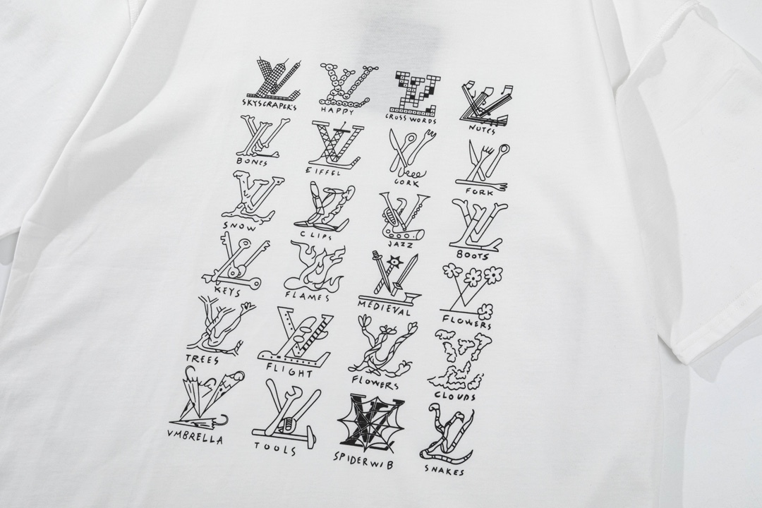 【LOUIS VUITTON】ルイヴィトン 半袖Tシャツ 男女兼用、ご好評に付き再入荷！