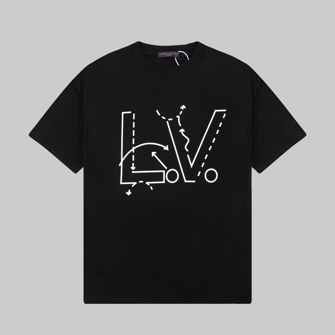 【LOUIS VUITTON】ルイヴィトン 半袖Tシャツ 男女兼用、ご好評に付き再入荷！