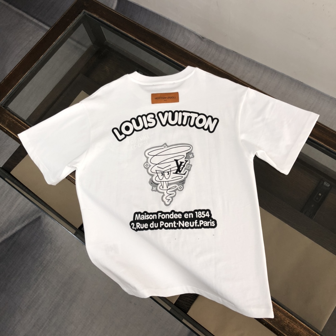 【LOUIS VUITTON】ルイヴィトン 半袖Tシャツ 男女兼用、ご好評に付き再入荷！