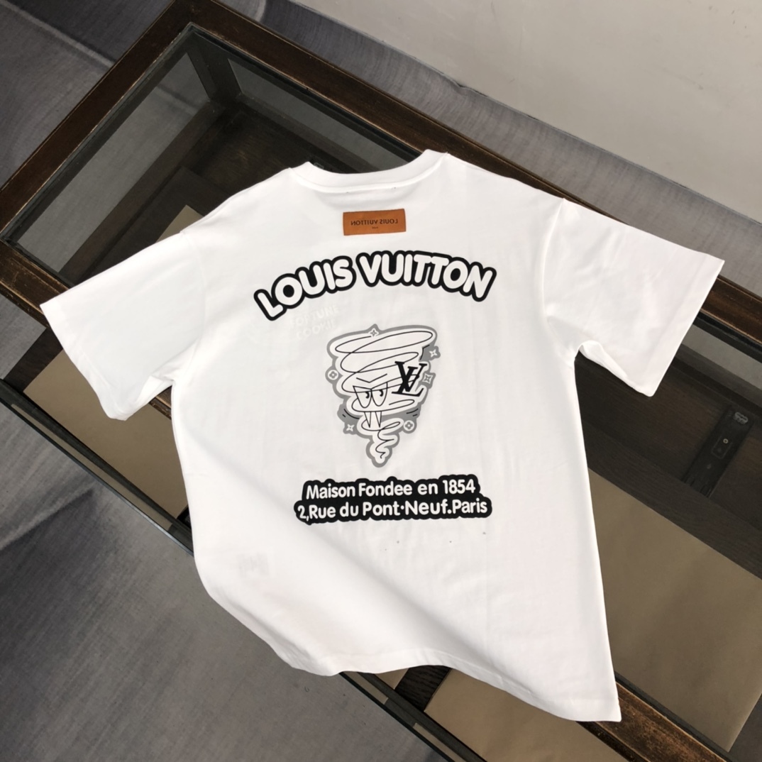 【LOUIS VUITTON】ルイヴィトン 半袖Tシャツ 男女兼用、ご好評に付き再入荷！