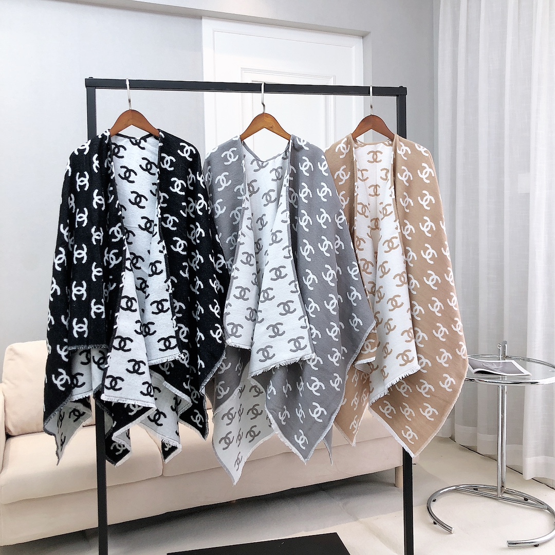 【CHANEL旗艦店】シャネル マント ショール ご好評に付き再入荷！