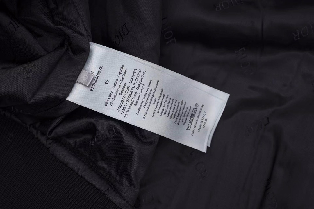 【DIOR公式旗艦店】ディオール ジャケット 綿入り ご好評に付き再入荷！