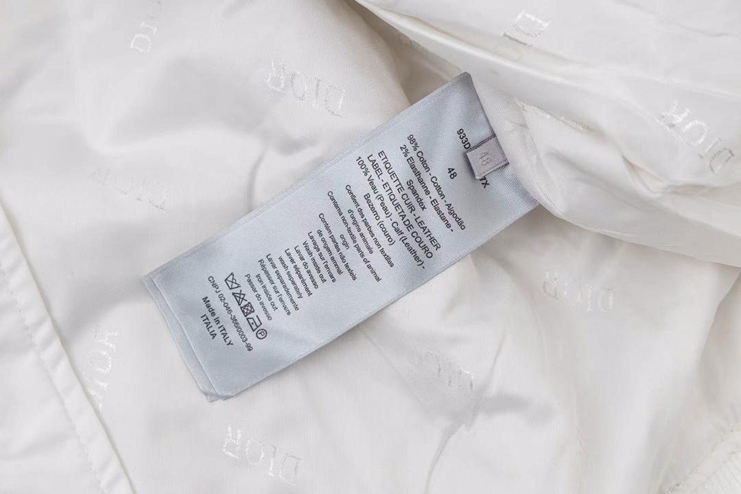 【DIOR公式旗艦店】ディオール ジャケット 綿入り ご好評に付き再入荷！