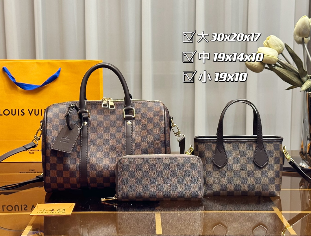 【LOUIS VUITTON】【大人気定番商品♪】ルイヴィトン 3点セット