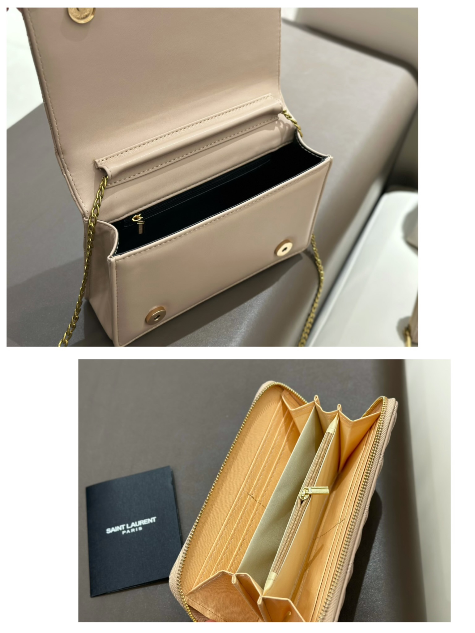 【SAINT LAURENT】【大人気定番商品♪】イヴサンローラン 3点セット