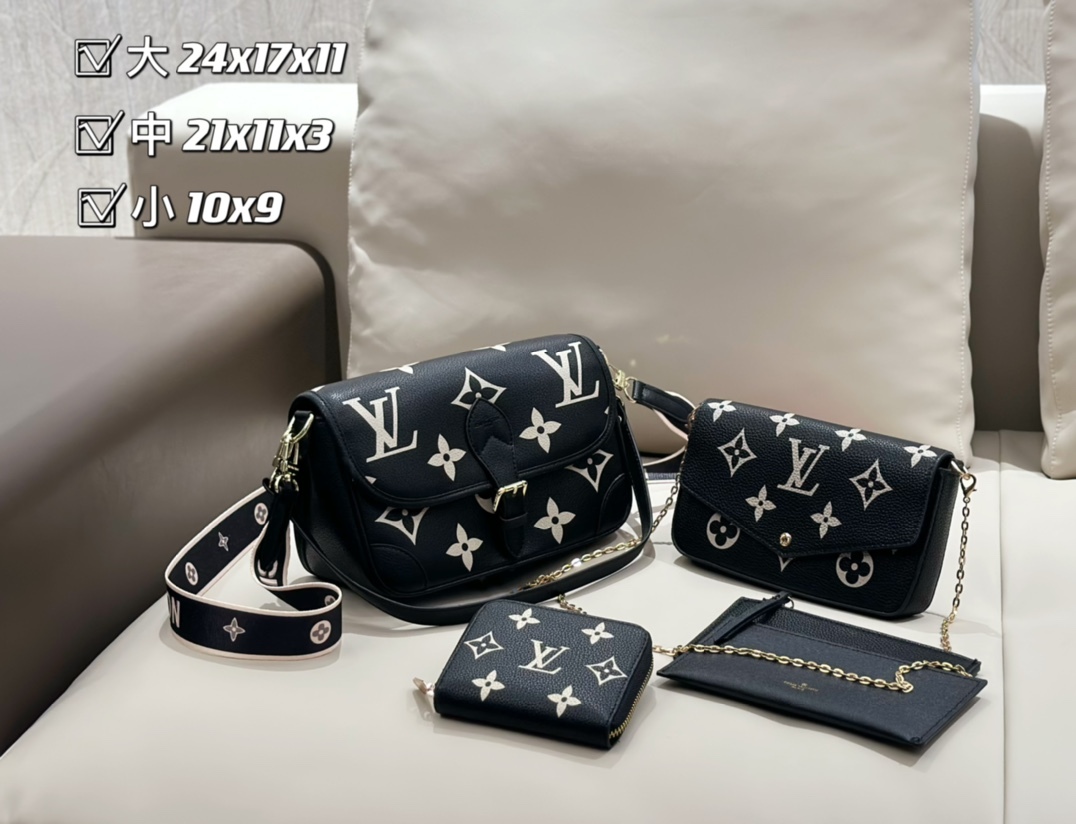 【LOUIS VUITTON】【大人気定番商品♪】ルイヴィトン 3点セット