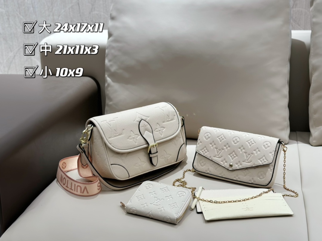 【LOUIS VUITTON】【大人気定番商品♪】ルイヴィトン 3点セット