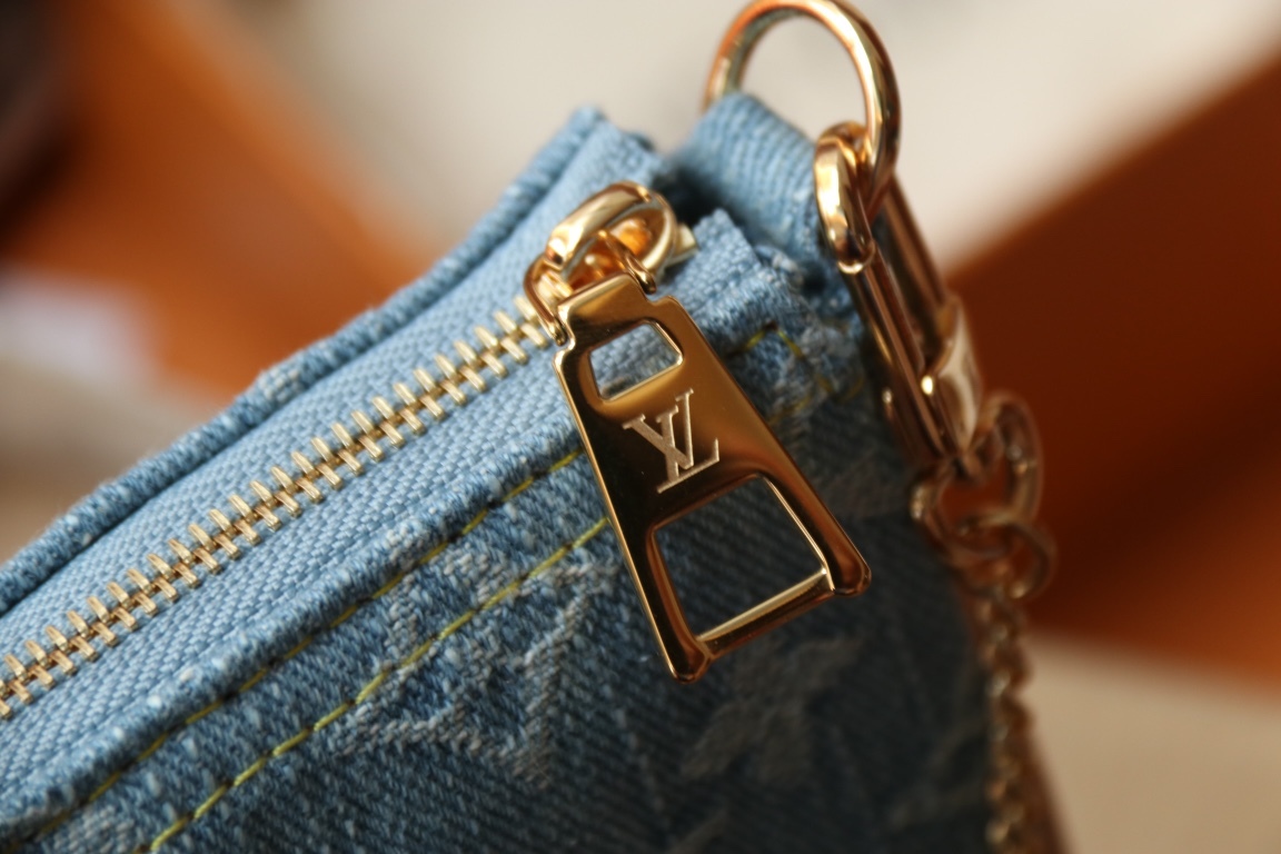 LOUIS VUITTON（ルイヴィトン）ミニ麻雀バッグ デニムバッグ M82960