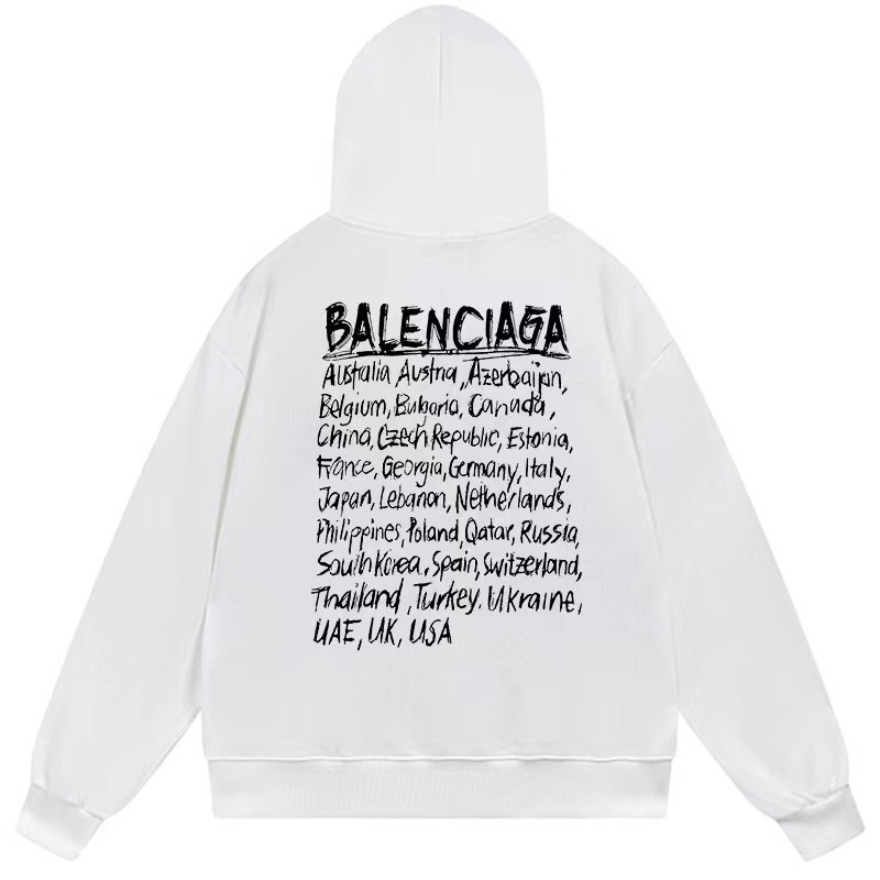 【BALENCIAGA】バレンシアガ パーカー 男女兼用 ご好評に付き再入荷！