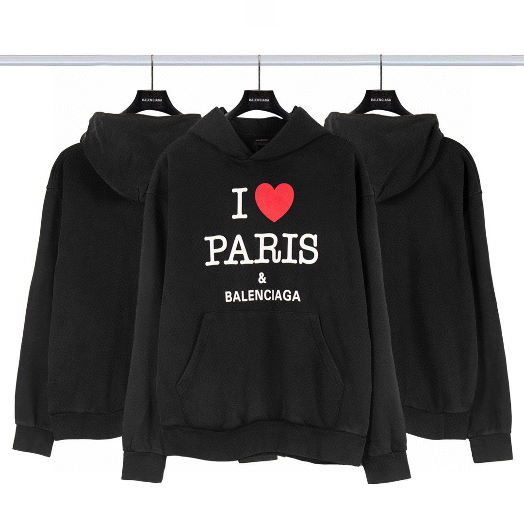 【BALENCIAGA】バレンシアガ パーカー 男女兼用 ご好評に付き再入荷！