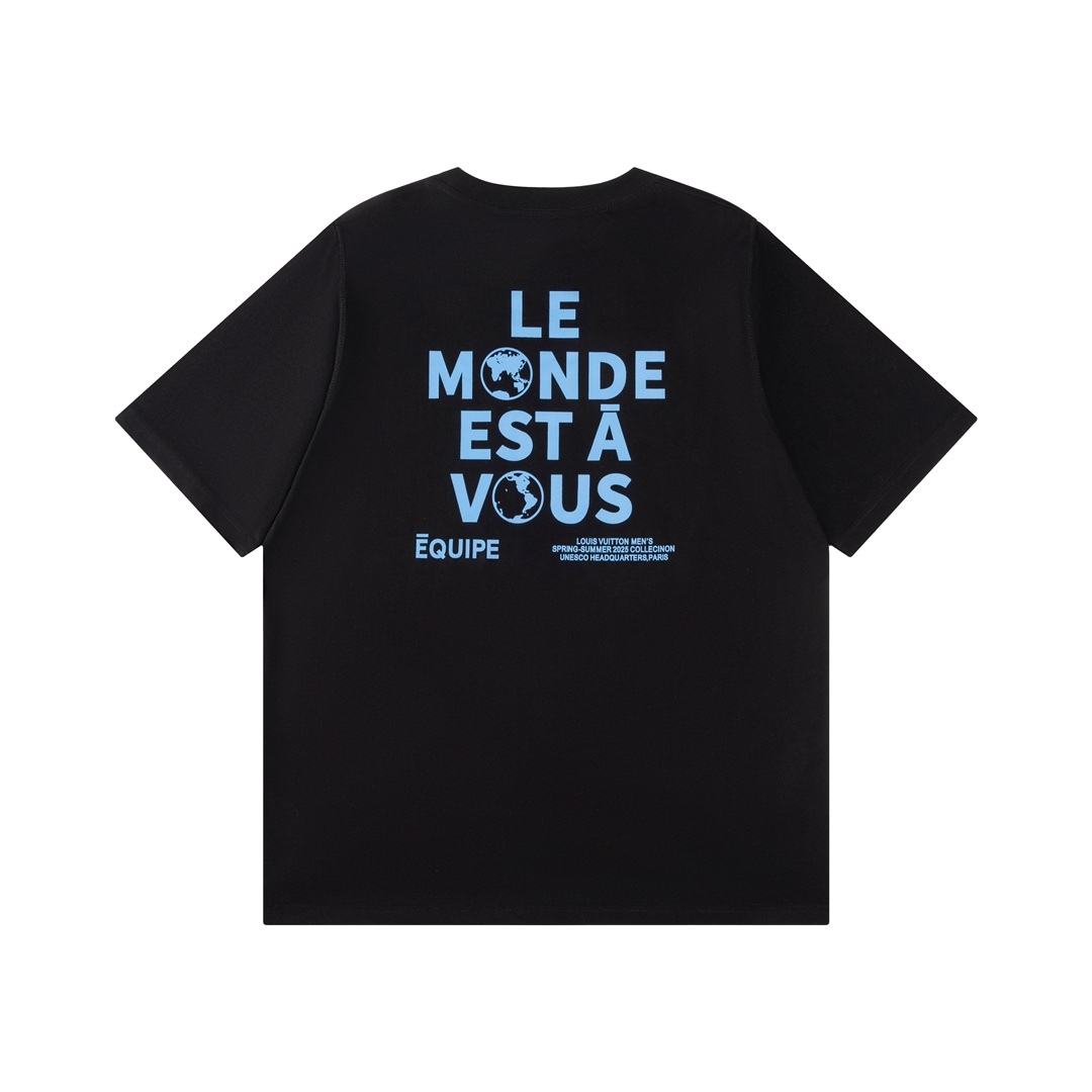 【LOUIS VUITTON】ルイヴィトン 半袖Tシャツ 男女兼用、ご好評に付き再入荷！