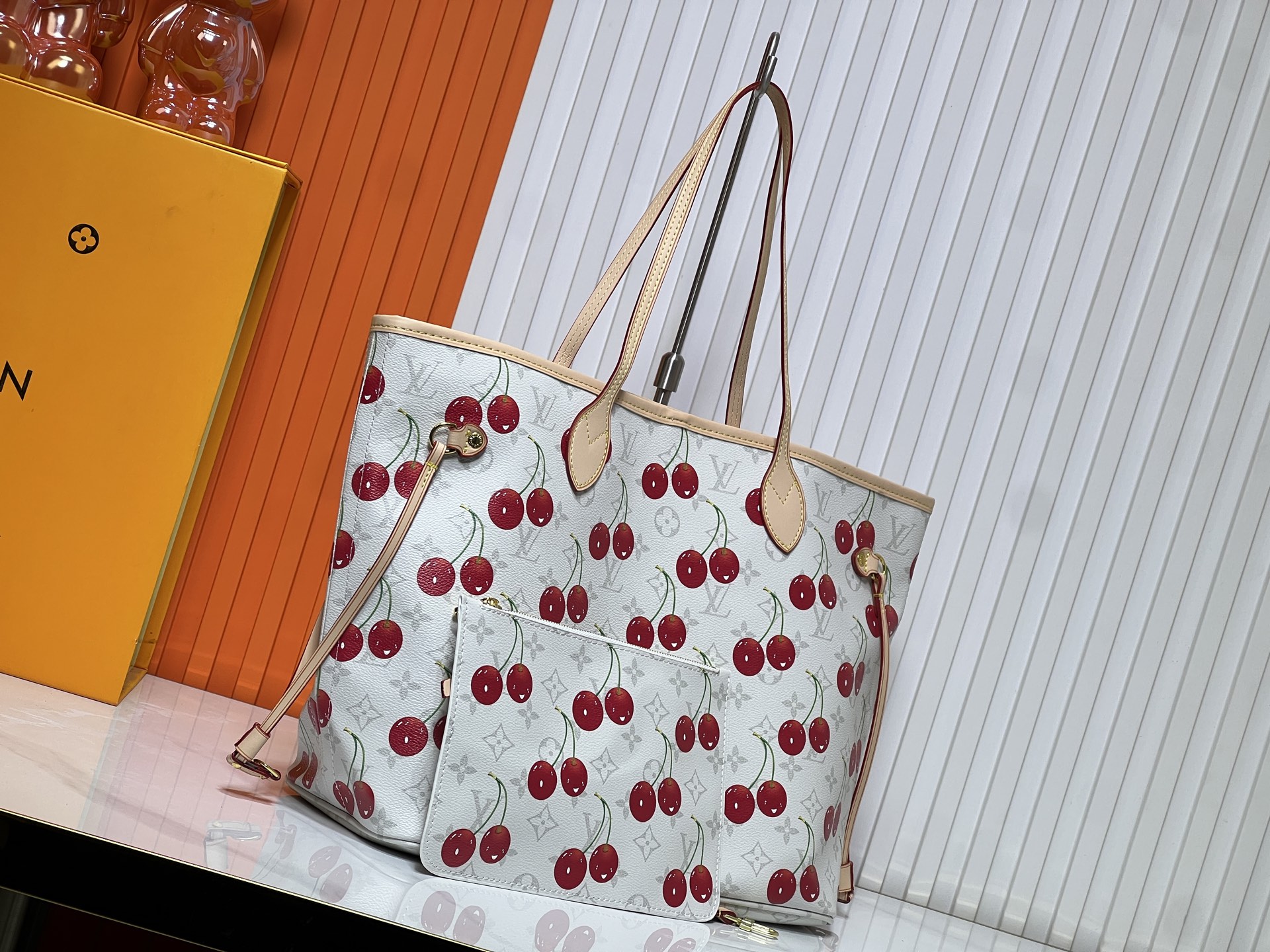 LOUIS VUITTON ルイヴィトン Neverfull 村上隆 ハンドバッグ