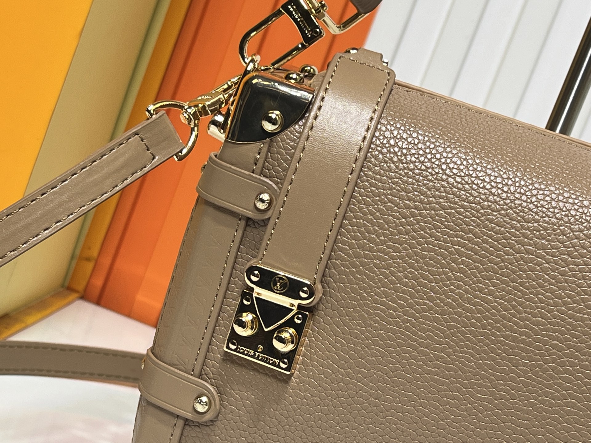 LOUIS VUITTON ルイヴィトン M81878 Nano Speedy デニムバッグ