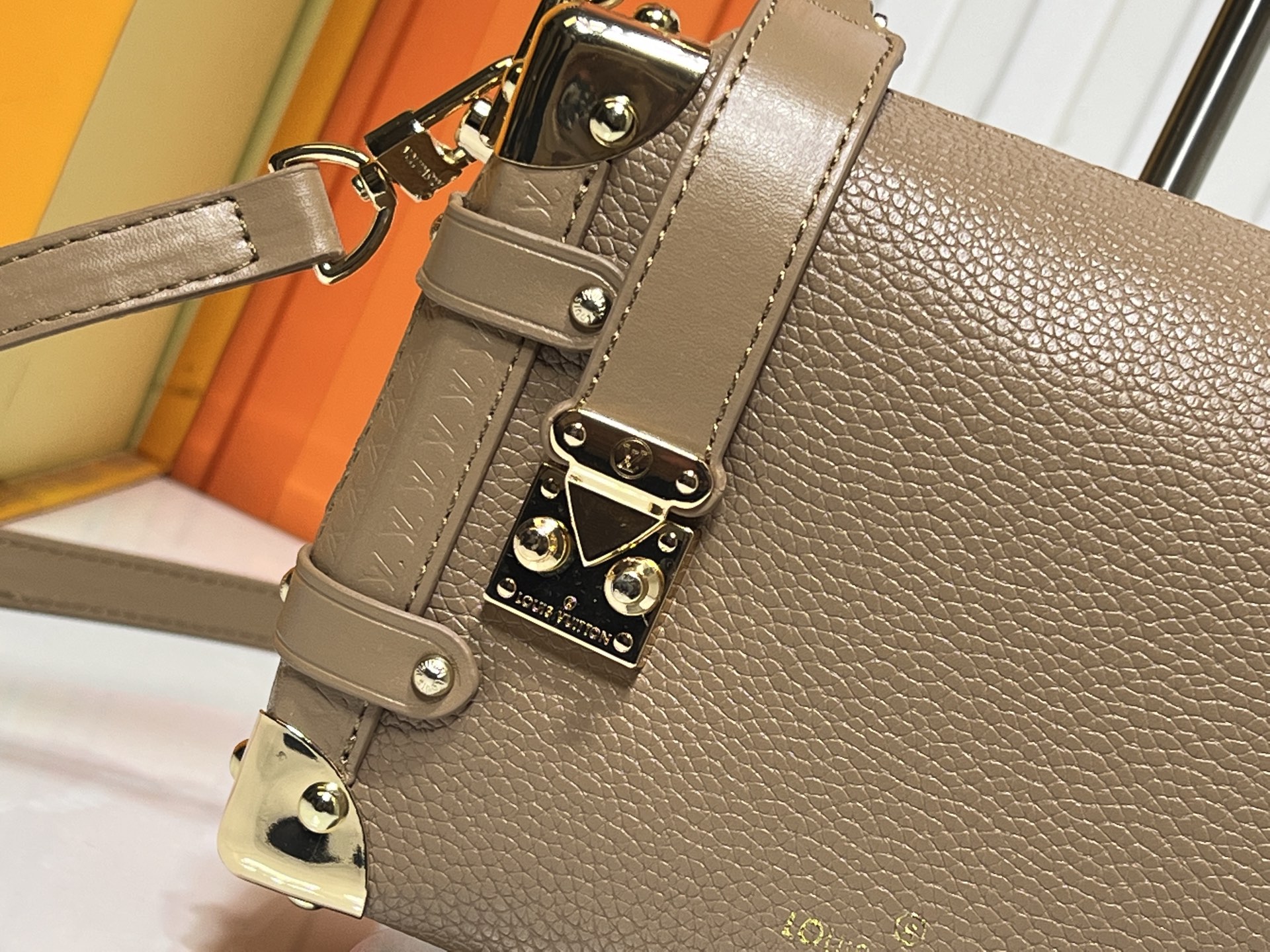 LOUIS VUITTON ルイヴィトン M81878 Nano Speedy デニムバッグ