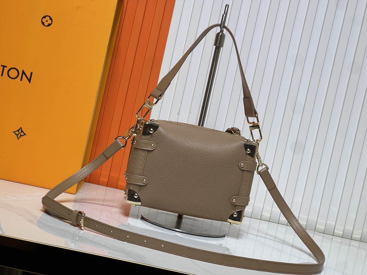 LOUIS VUITTON ルイヴィトン M81878 Nano Speedy デニムバッグ