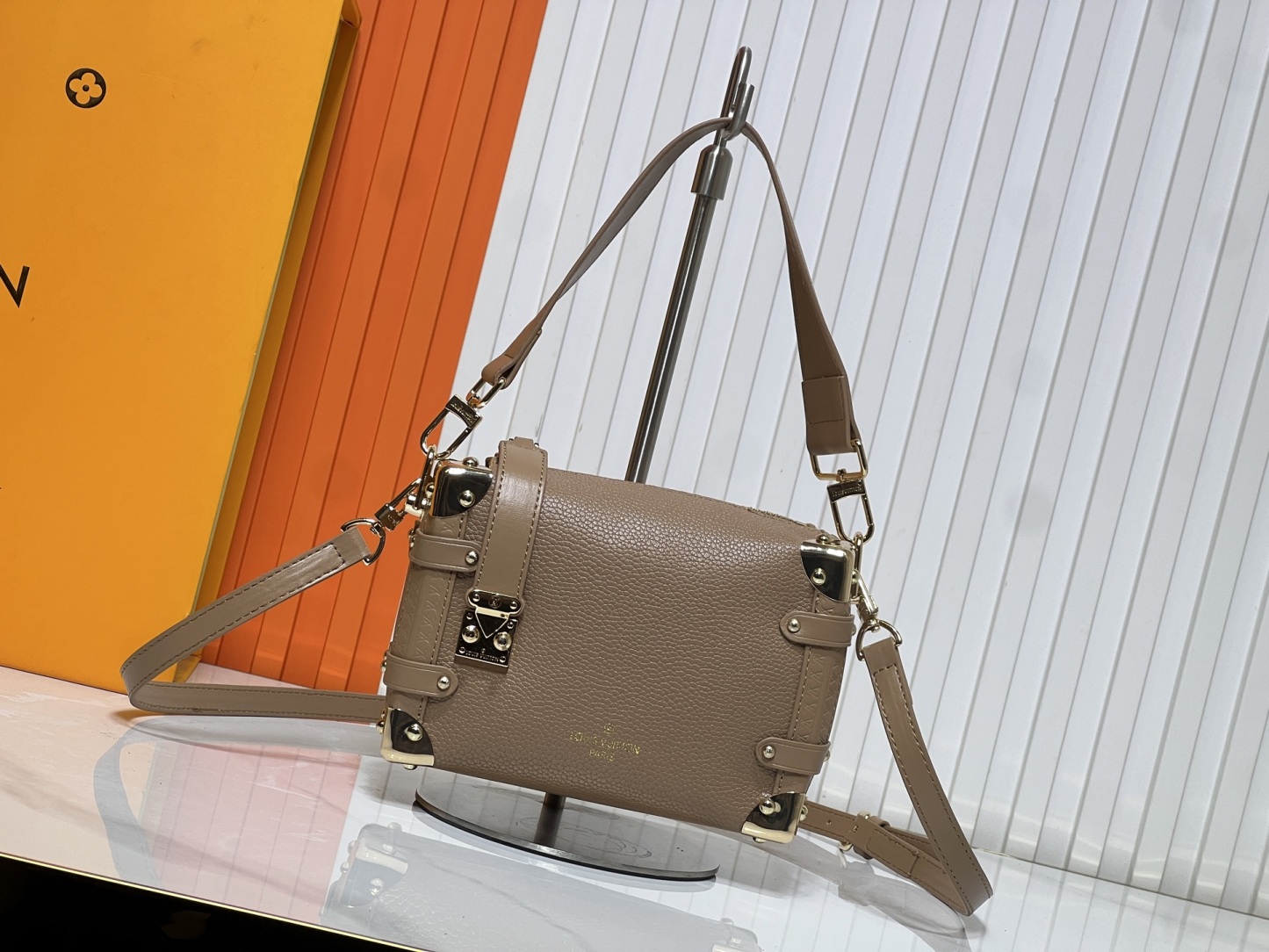 LOUIS VUITTON ルイヴィトン M81878 Nano Speedy デニムバッグ