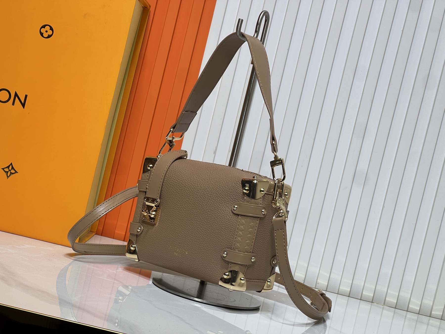 LOUIS VUITTON ルイヴィトン M81878 Nano Speedy デニムバッグ