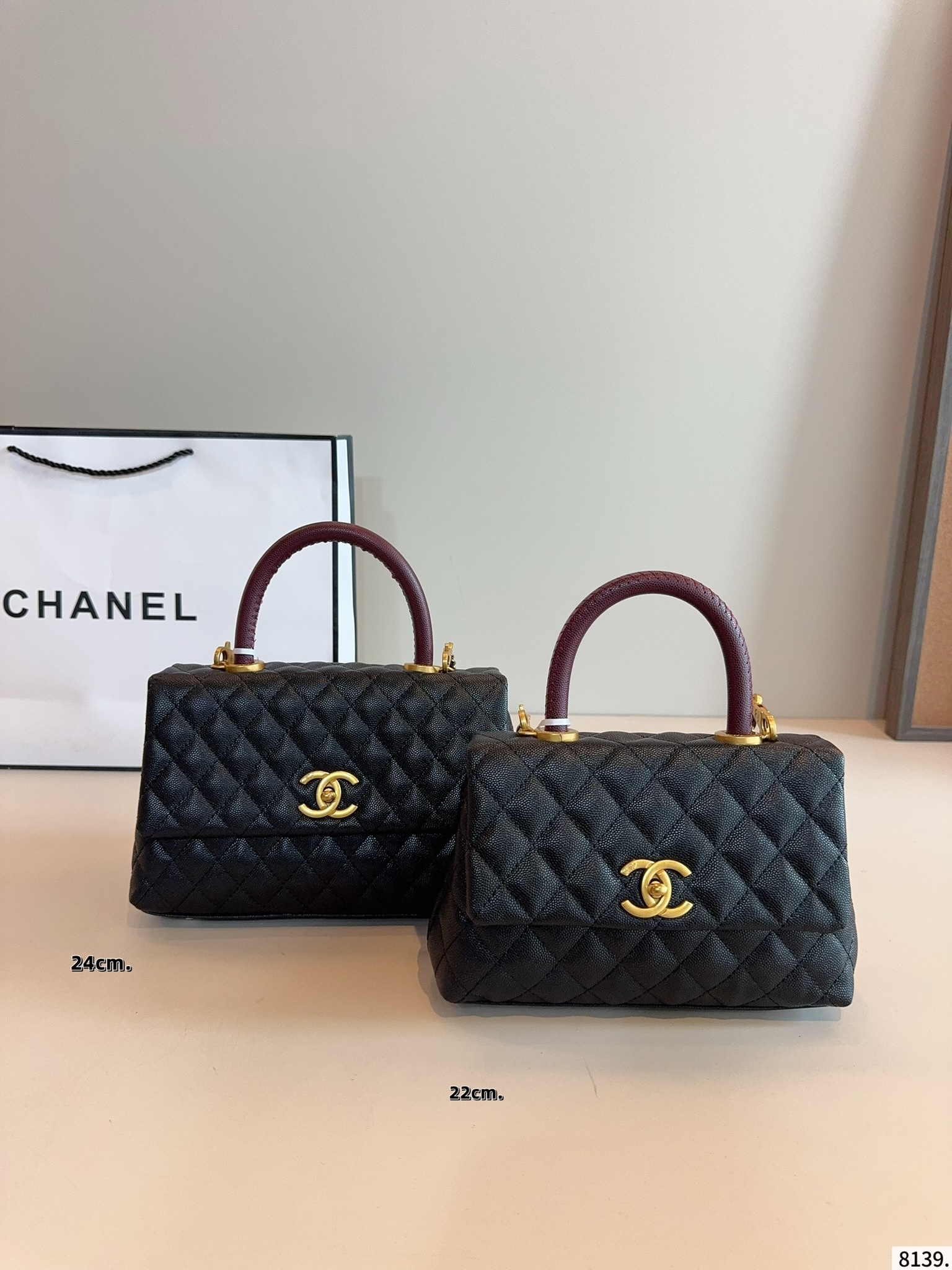 【CHANEL公式旗艦店】シャネル coco handle ハンドバッグ