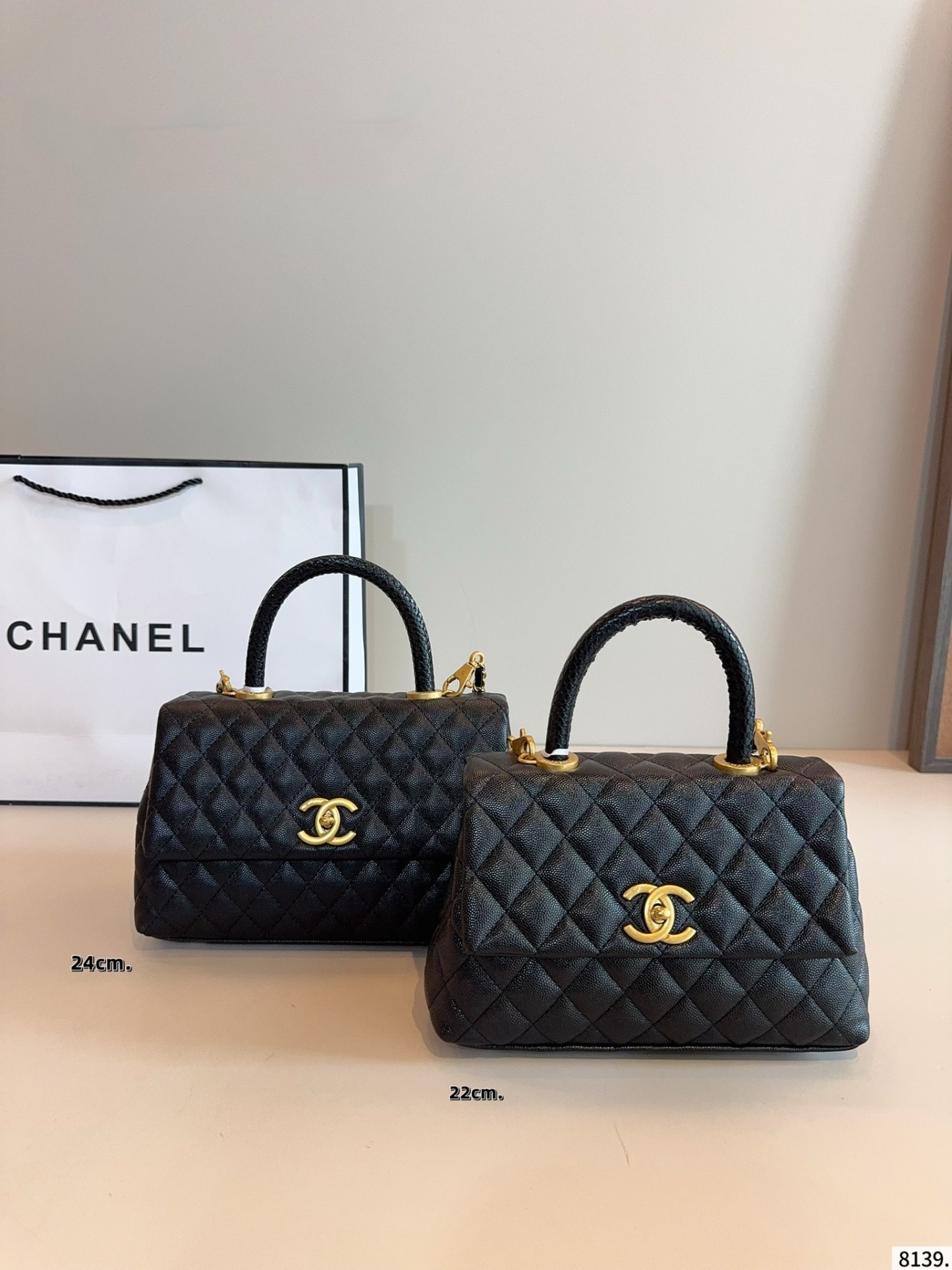 【CHANEL公式旗艦店】シャネル coco handle ハンドバッグ