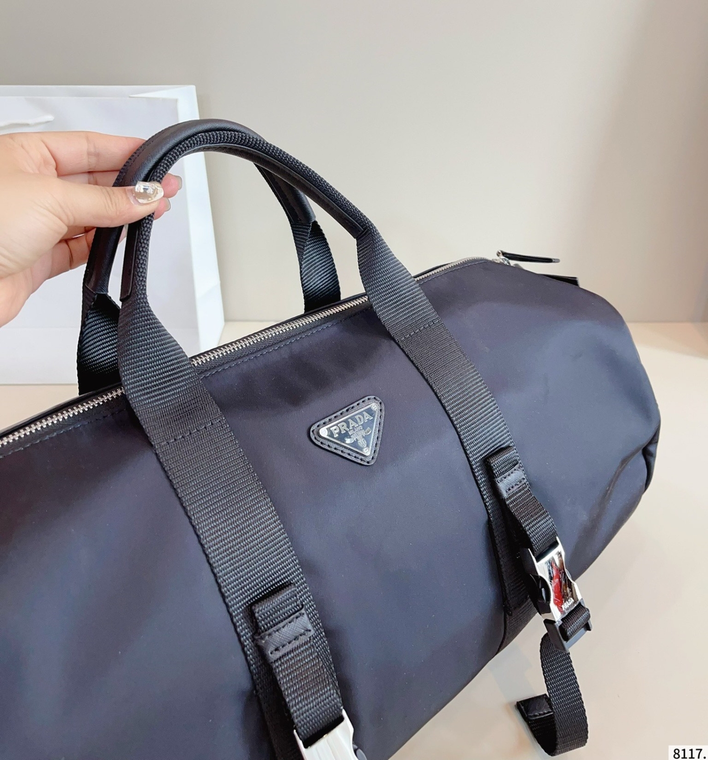 【PRADA公式旗艦店】プラダ ADIDAS 連名の旅行かばん