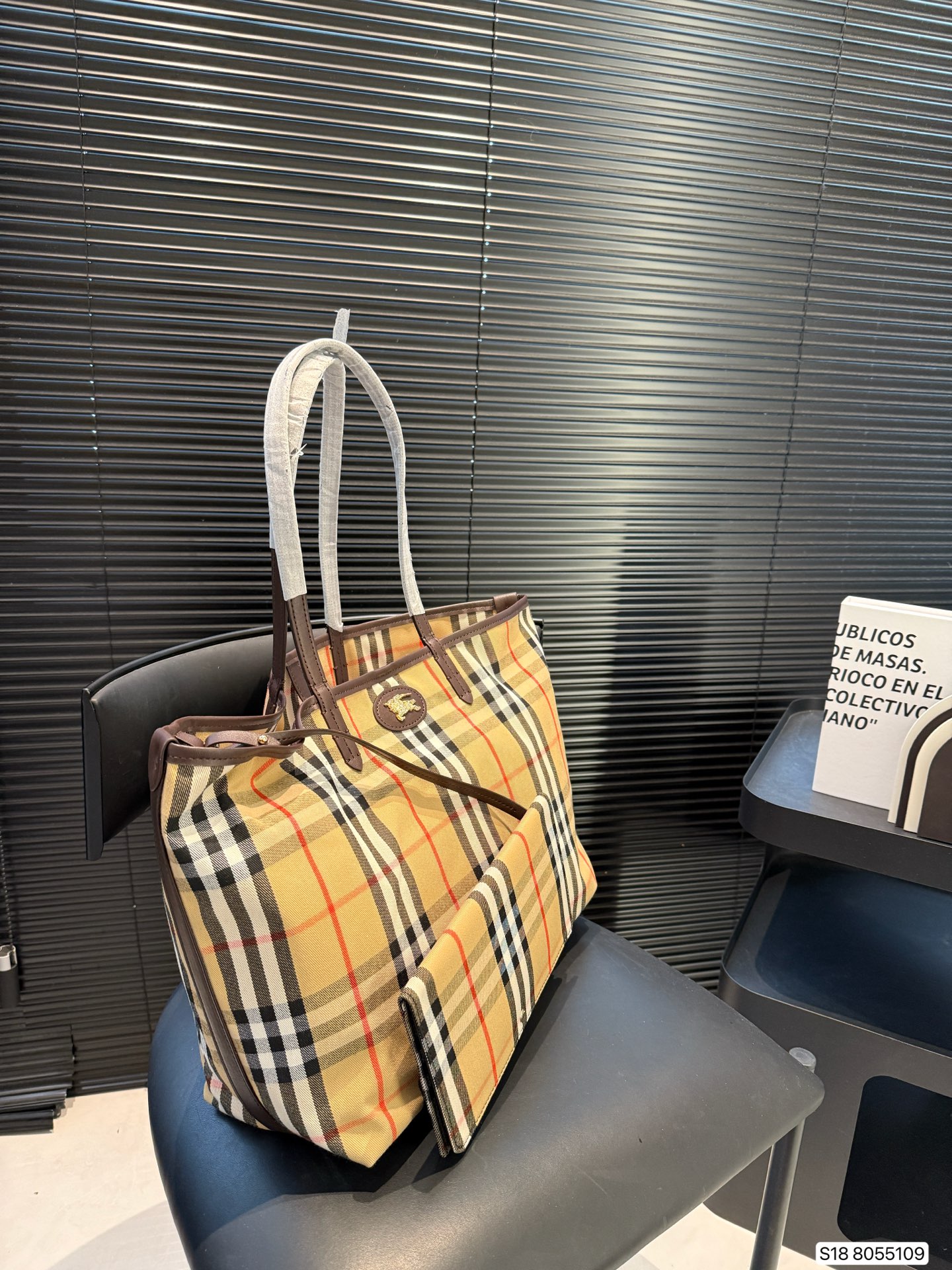 【BURBERRY公式旗艦店】バーバリー トートバッグ ハンドバッグ