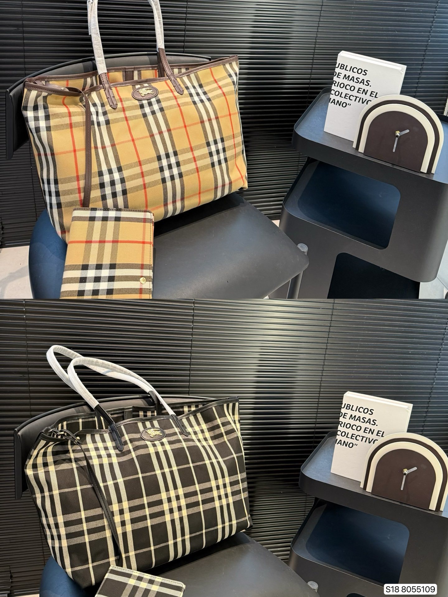 【BURBERRY公式旗艦店】バーバリー トートバッグ ハンドバッグ