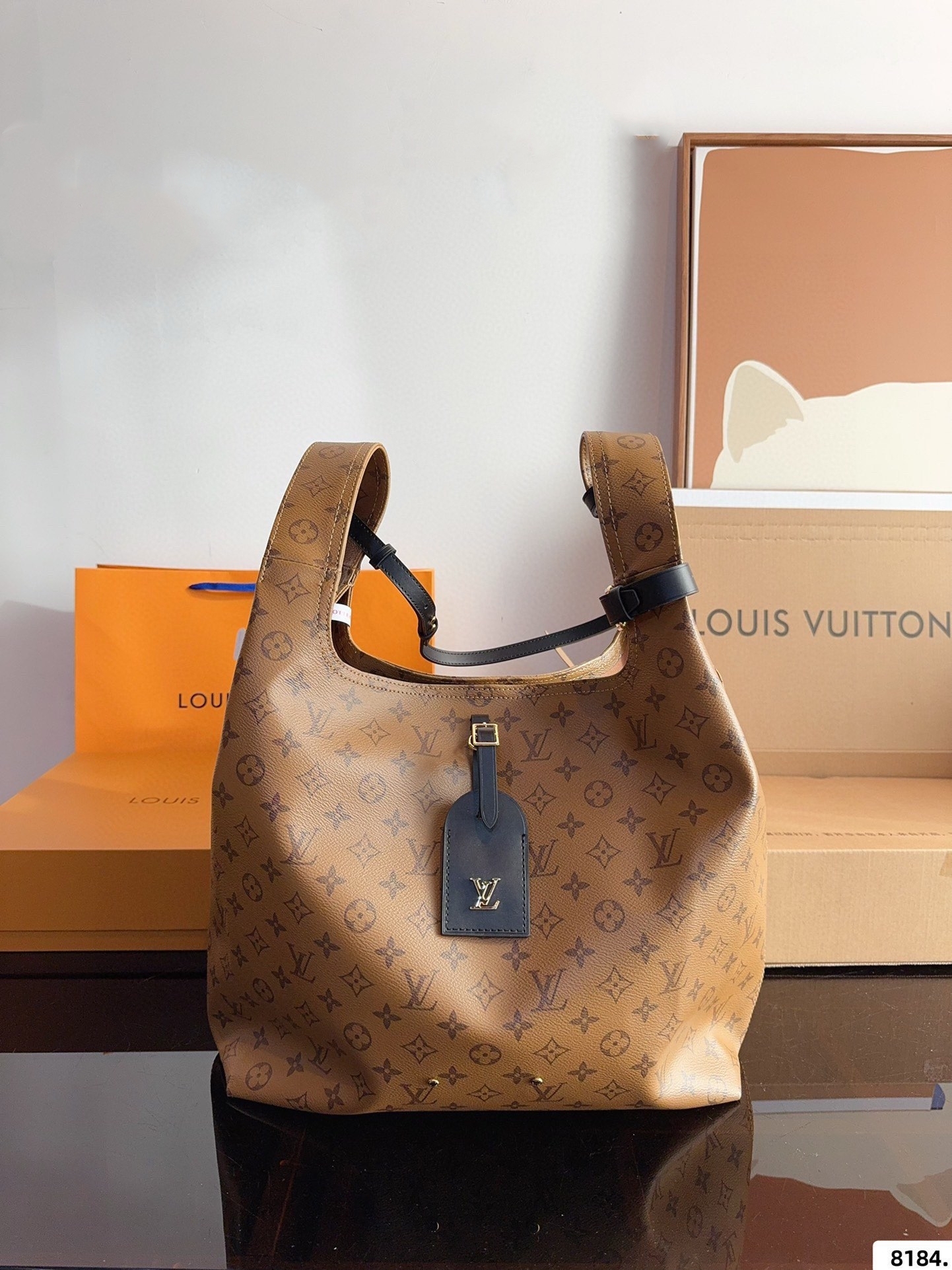 LOUIS VUITTON ルイヴィトン Atlantis BB ハンドバッグ