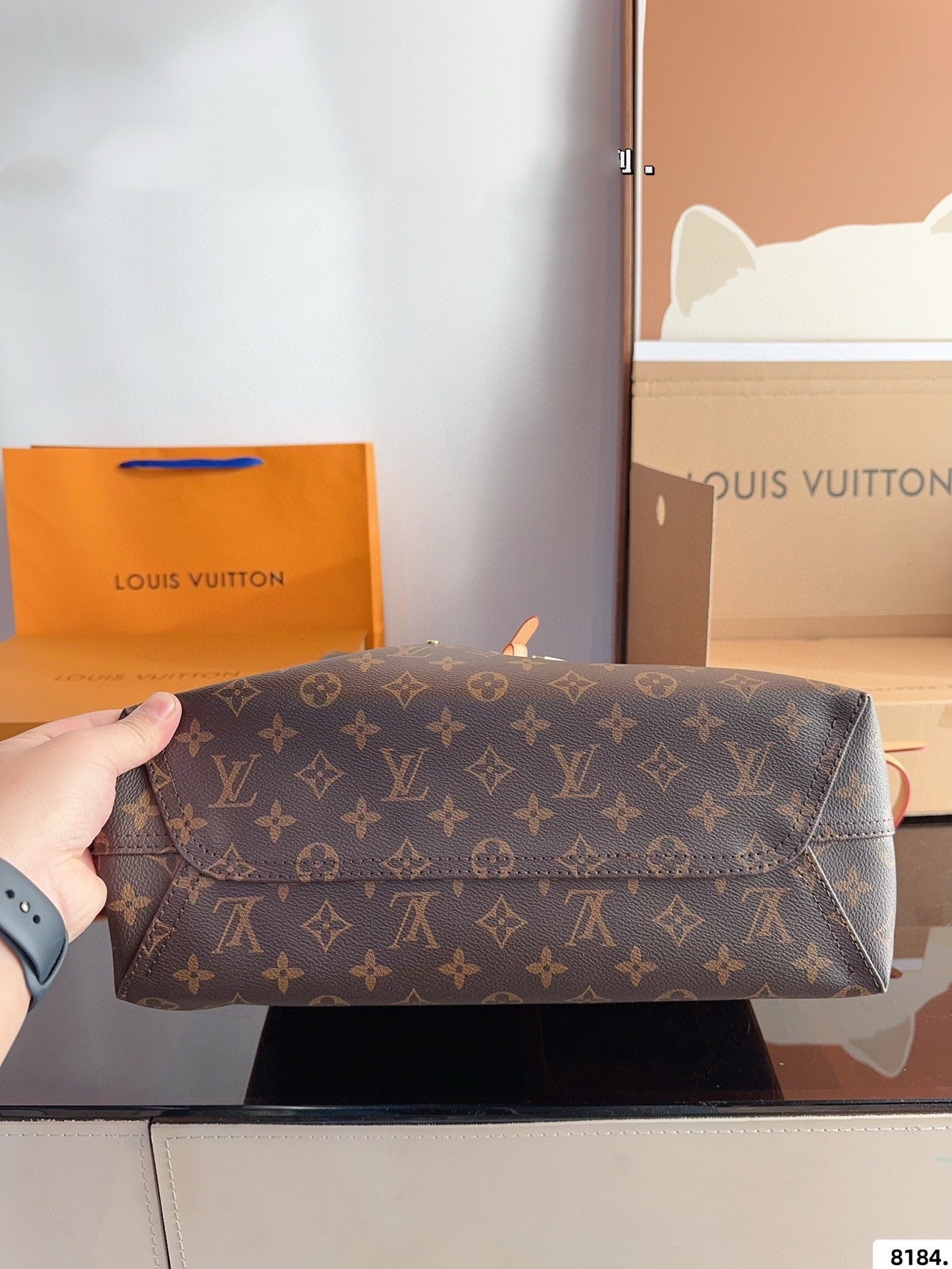 LOUIS VUITTON ルイヴィトン Atlantis BB ハンドバッグ