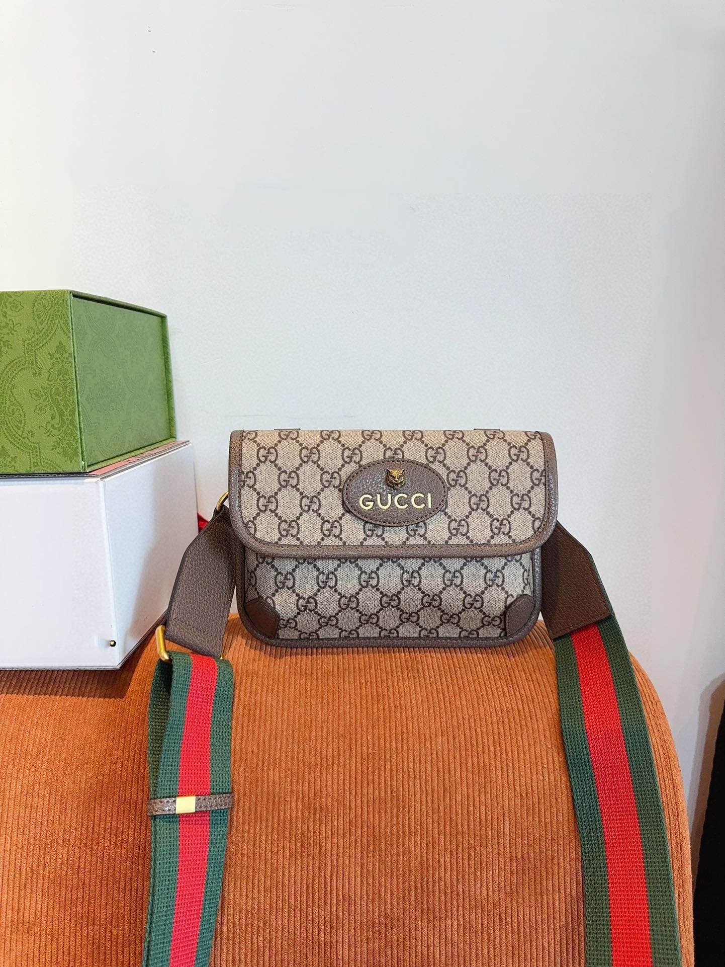 【GUCCI旗艦店】グッチ Dionysus Ophidia mini クロスボディバッグ