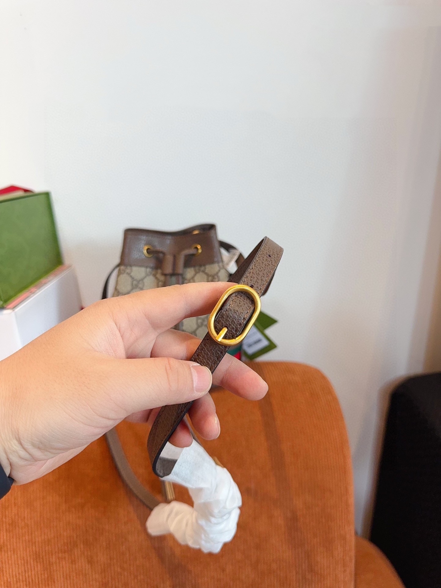 【GUCCI公式旗艦店】グッチ GG ミニバケツバッグ 16*10*19cm