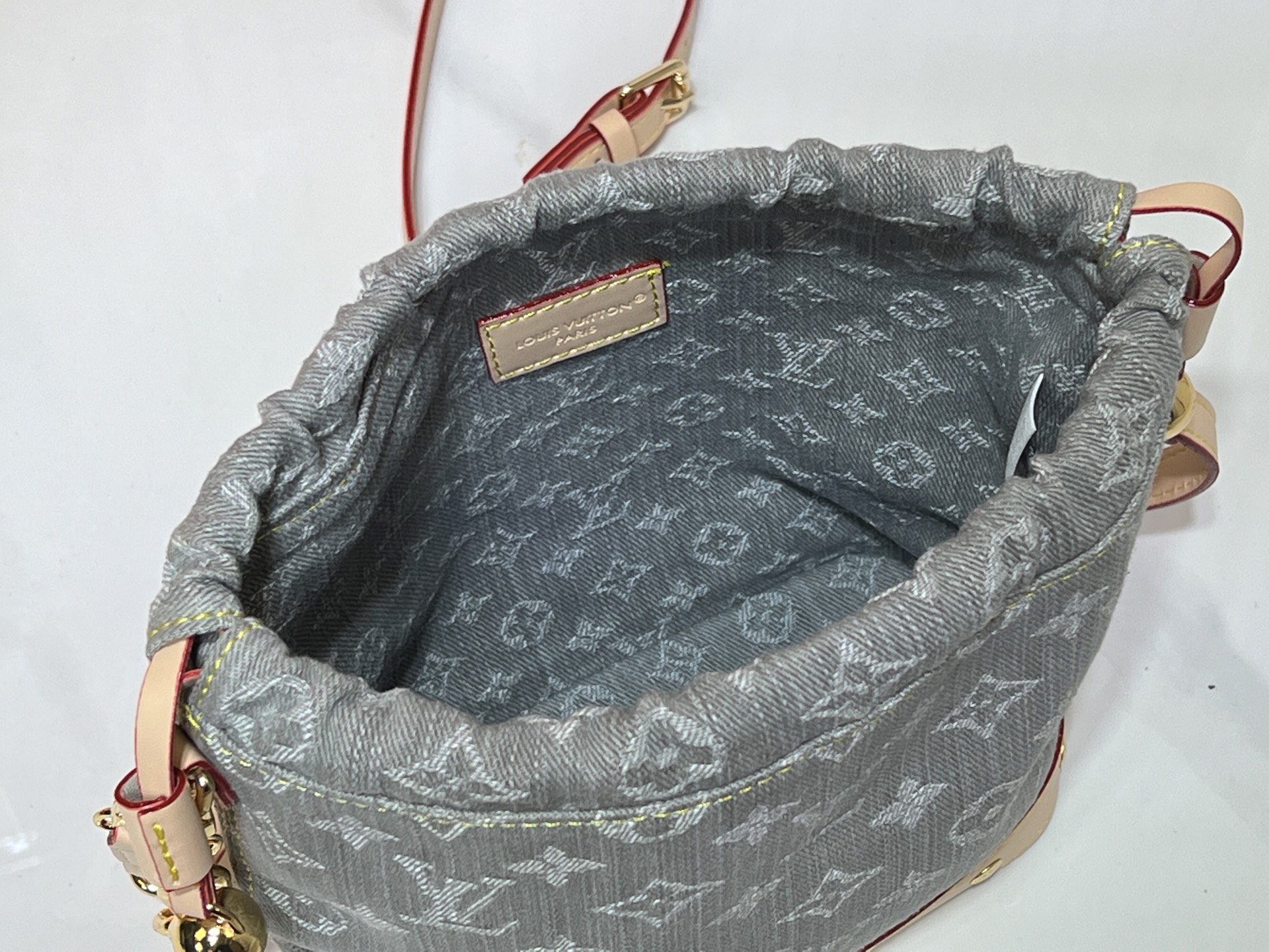 LOUIS VUITTON ルイヴィトン M83043 デニムのバケツバッグ