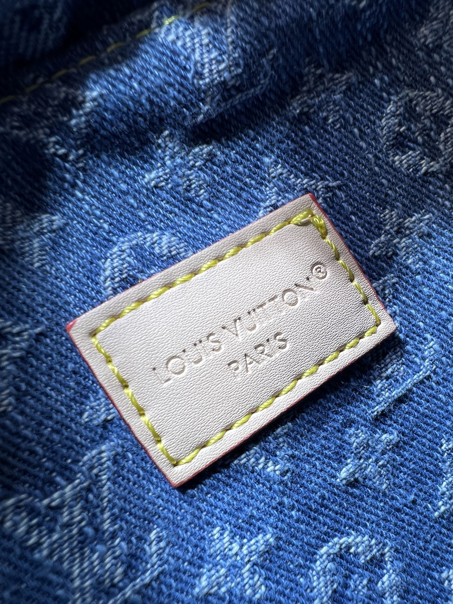 LOUIS VUITTON ルイヴィトン M83043 デニムのバケツバッグ