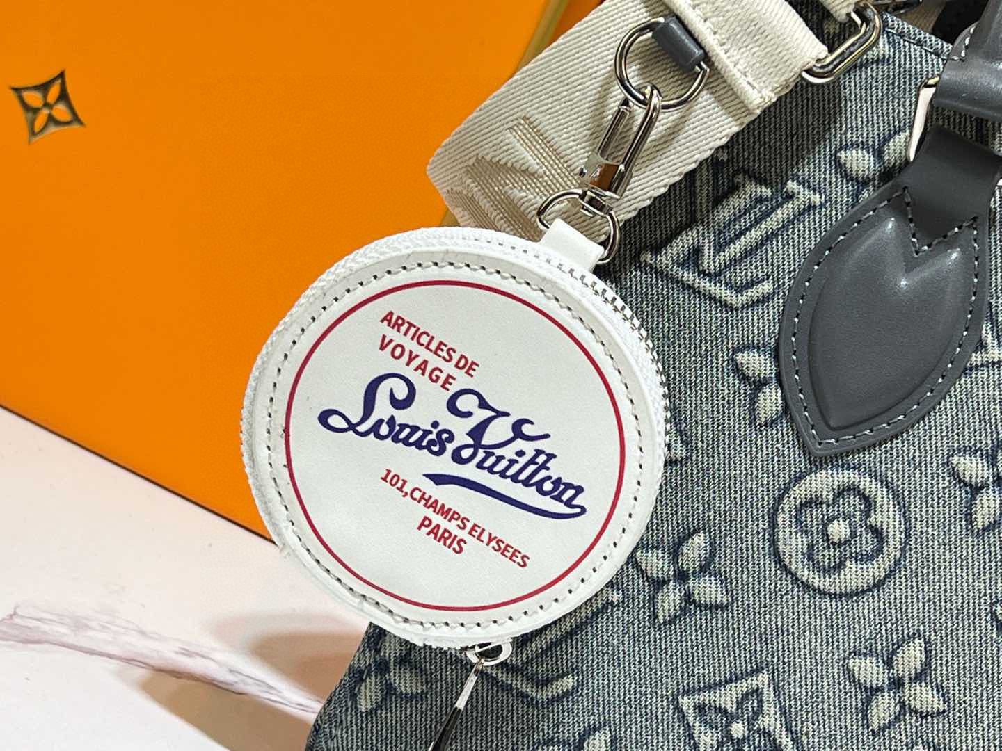 LOUIS VUITTON ルイヴィトン ONTHEGO デニムバッグ M46373