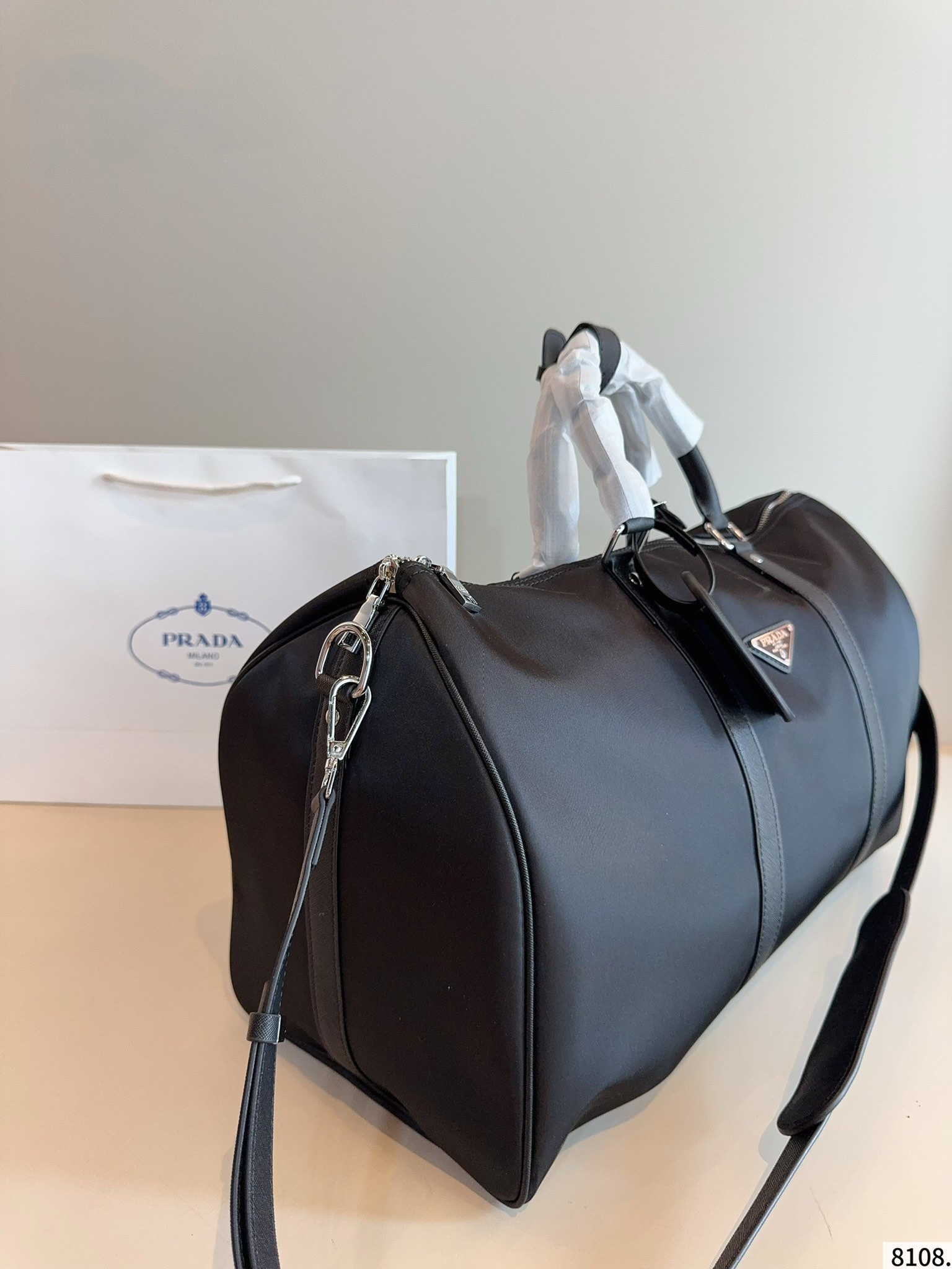 【PRADA旗艦店】プラダ ★大人気 大容量トラベルバッグ