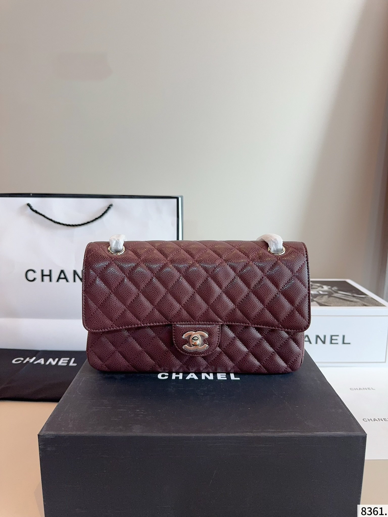 【CHANEL公式旗艦店】シャネル CF チェーンバッグ シルバー金具 8色