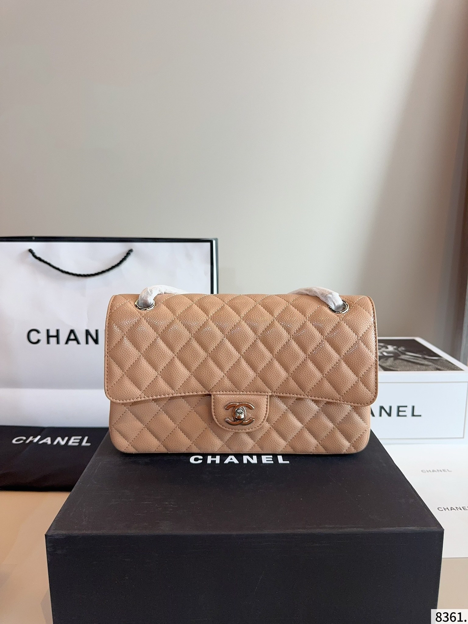 【CHANEL公式旗艦店】シャネル CF チェーンバッグ シルバー金具 8色