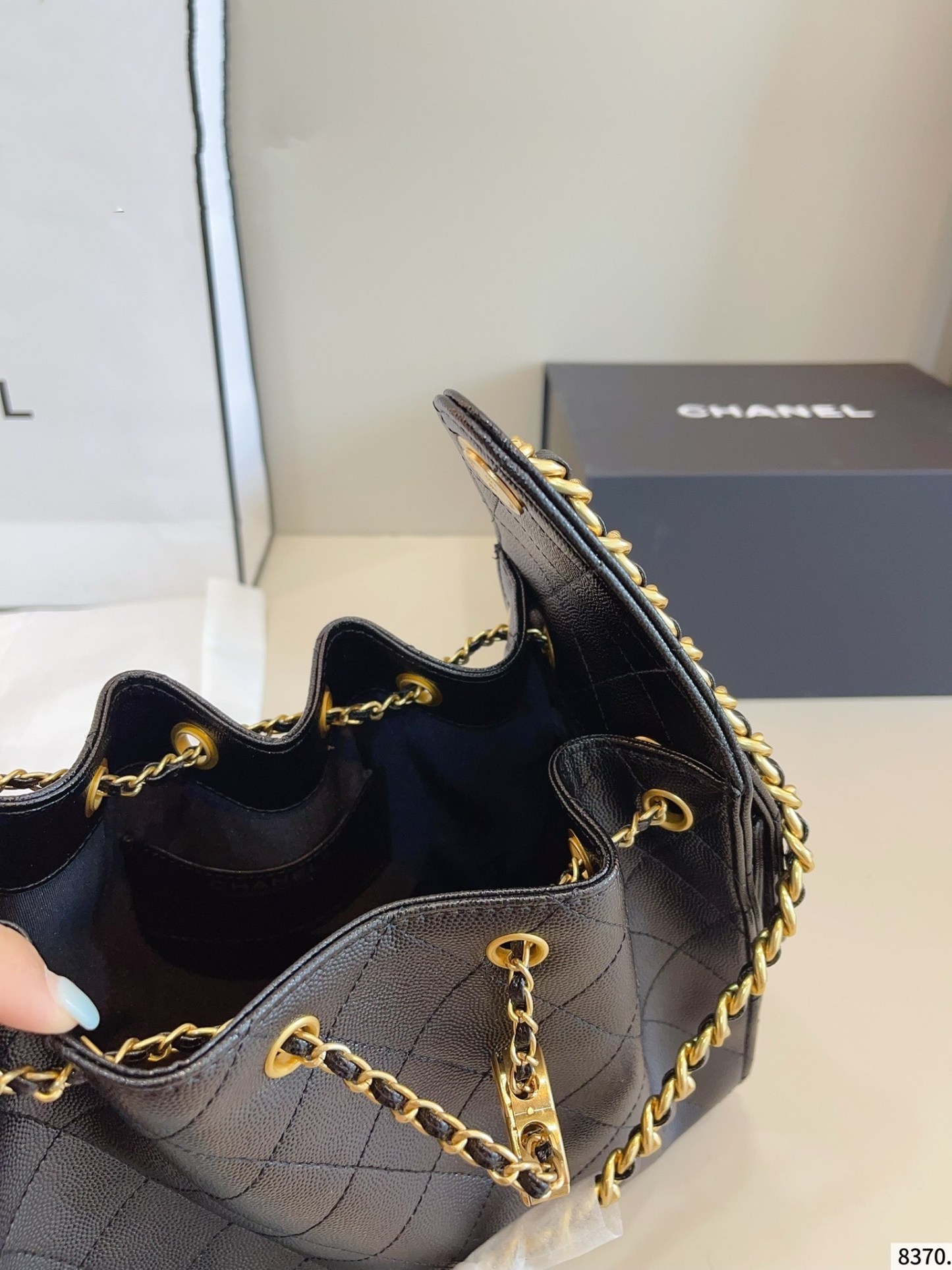 【CHANEL旗艦店】シャネル HOBO ショルダーバッグ