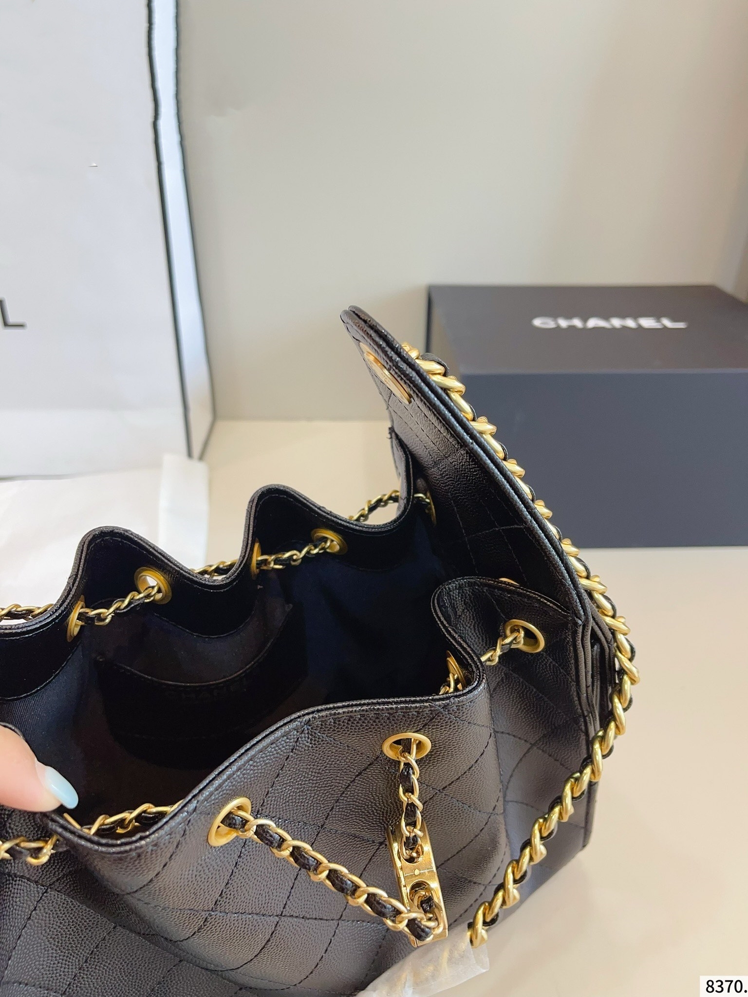 【CHANEL旗艦店】シャネル HOBO ショルダーバッグ