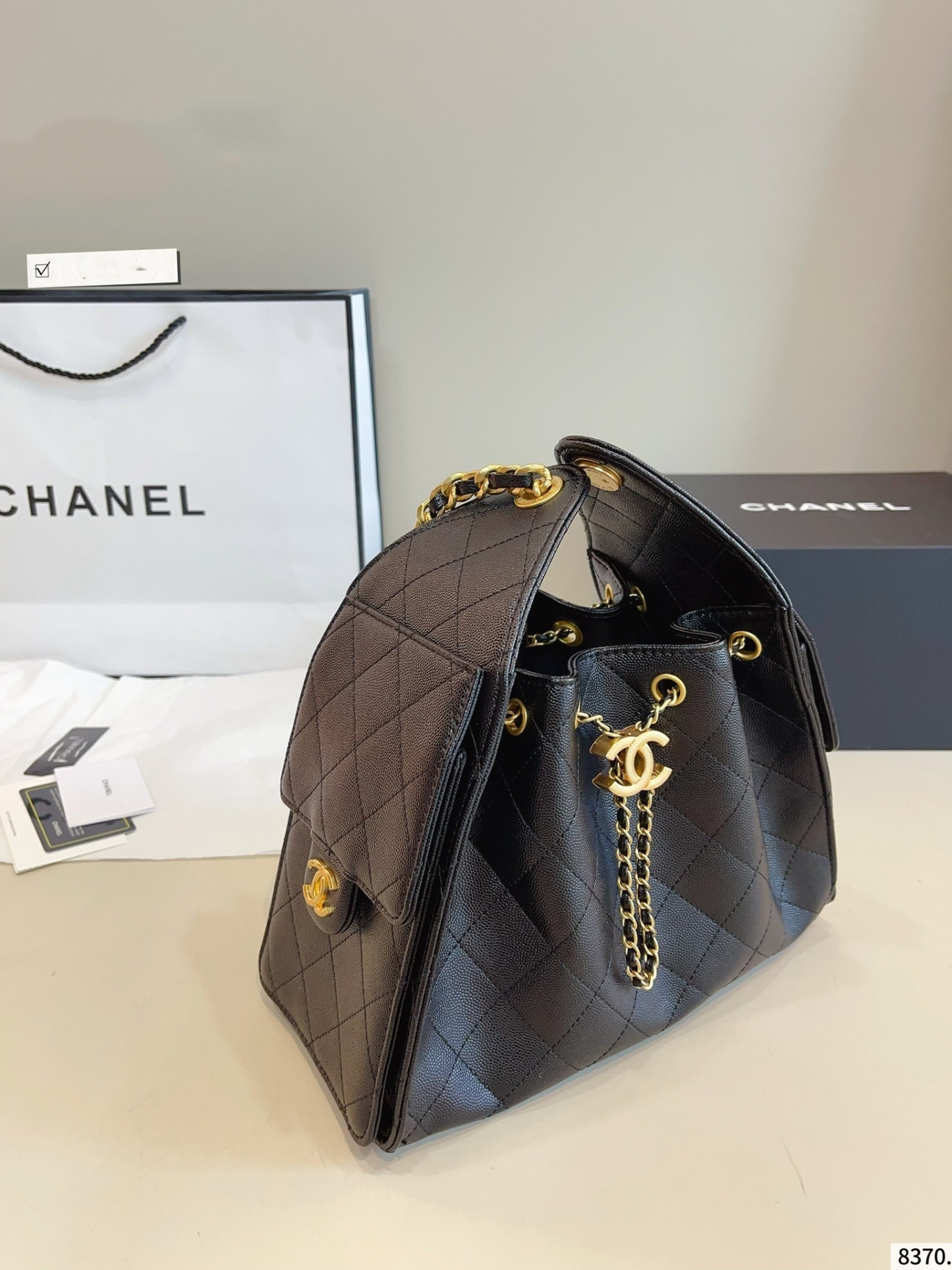 【CHANEL旗艦店】シャネル HOBO ショルダーバッグ