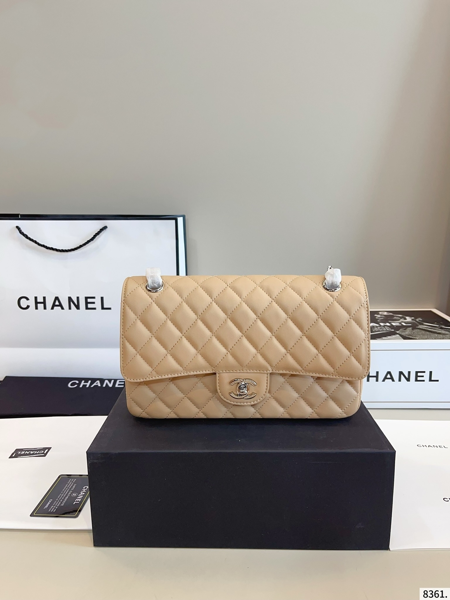 【CHANEL旗艦店】シャネル CF チェーンバッグ シルバー金具 7色