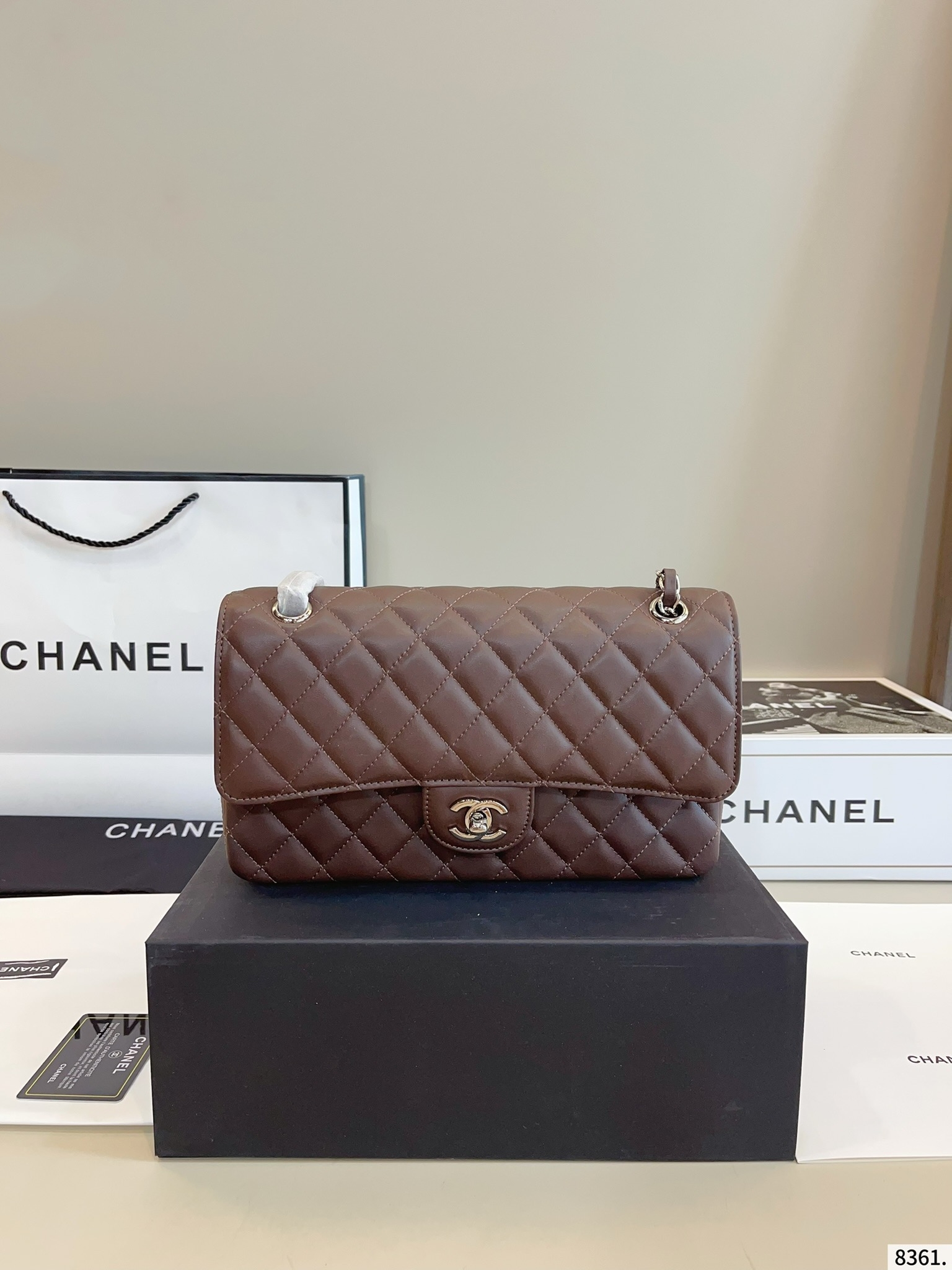 【CHANEL旗艦店】シャネル CF チェーンバッグ シルバー金具 7色