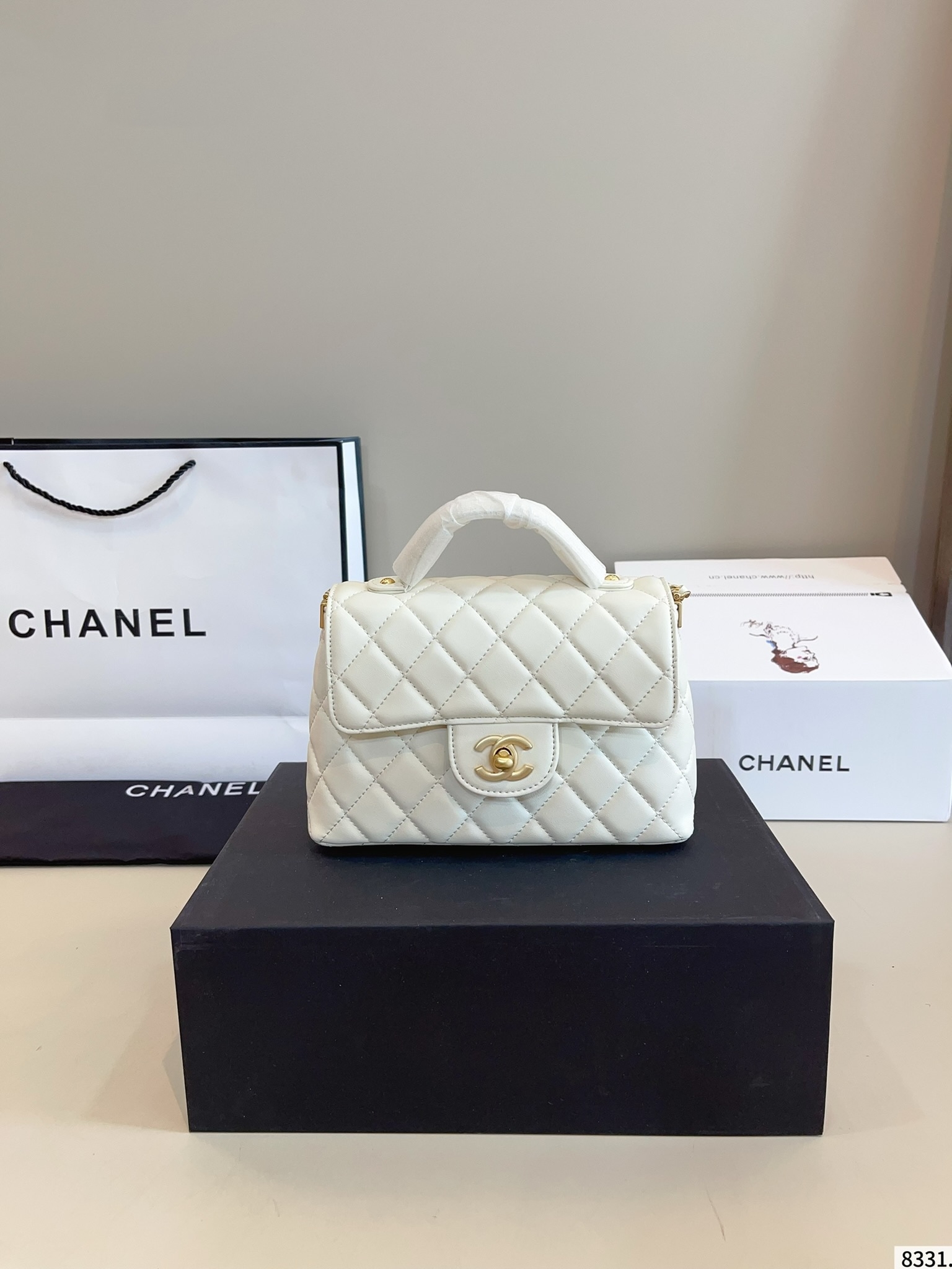【CHANEL旗艦店】シャネル KELLY チェーンバッグ ハンドバッグ